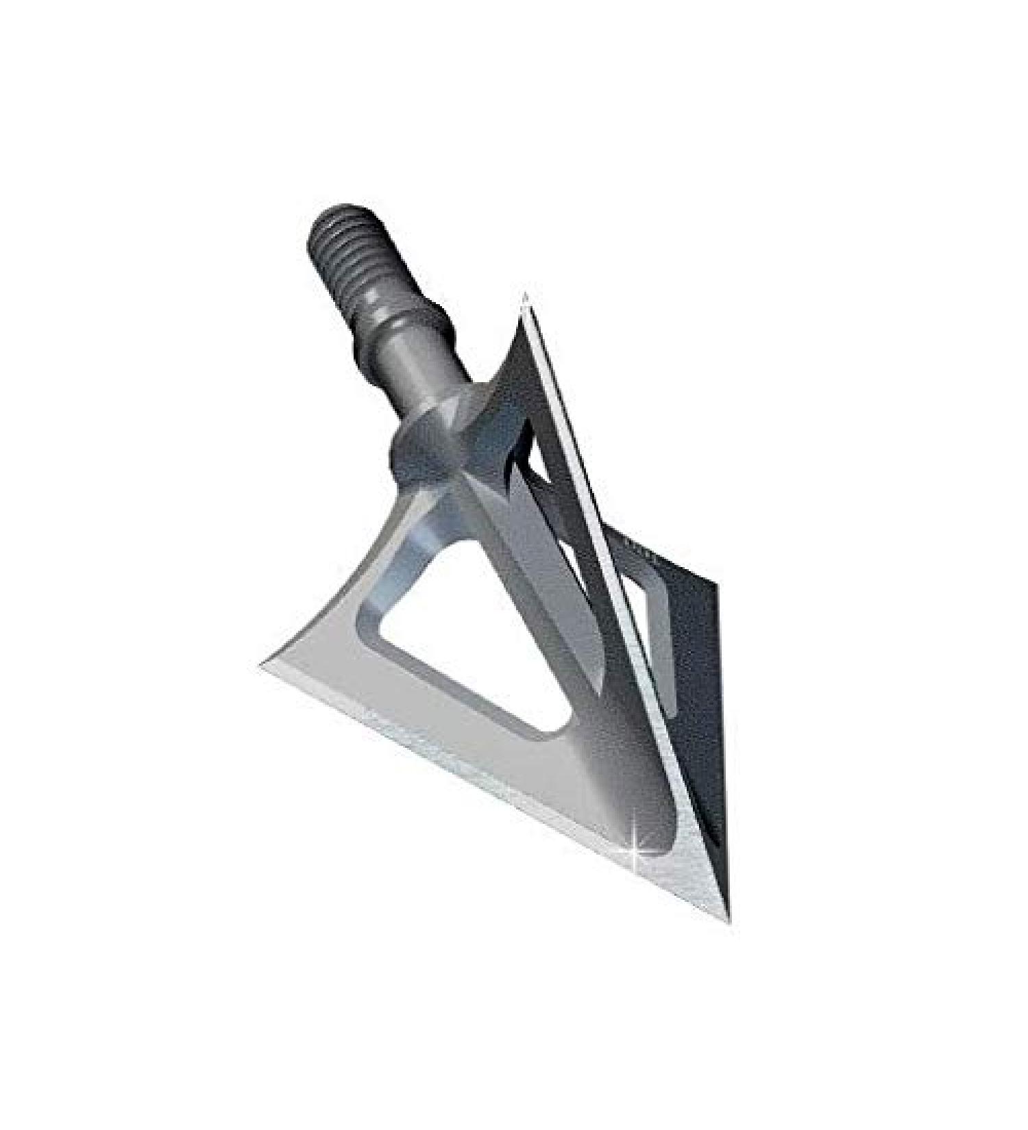 G5 Outdoors Montec 100% Steel Premium Crossbow Fixed Broadheads - High Performance (3 Pack, 100 Grain) - Made in USA - Buy Online on GoSupps.com
