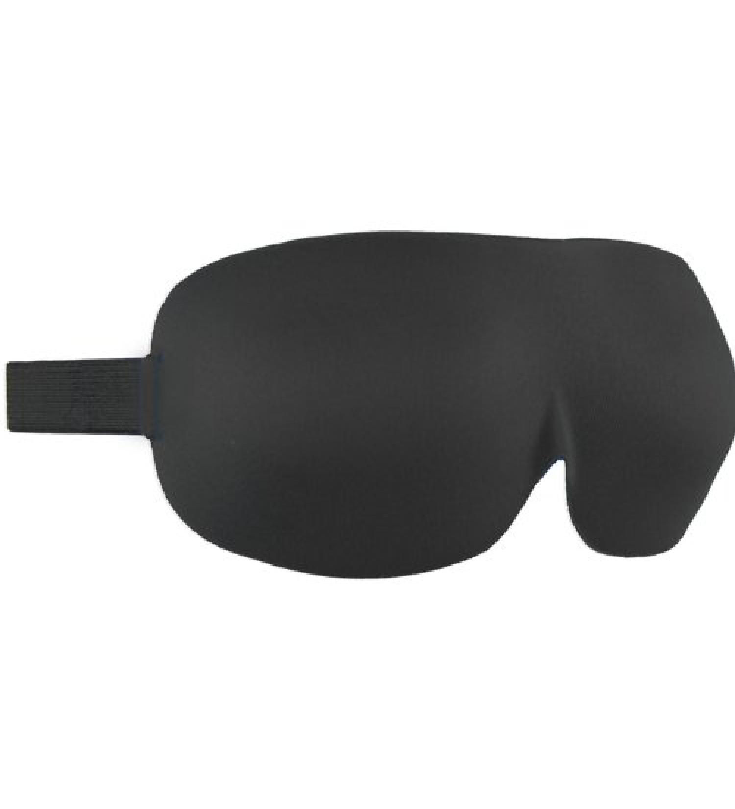 Dream Essentials Contoured Sleep Mask in Black - Ultimate Comfort for Restful Sleep - Buy Online on GoSupps.com