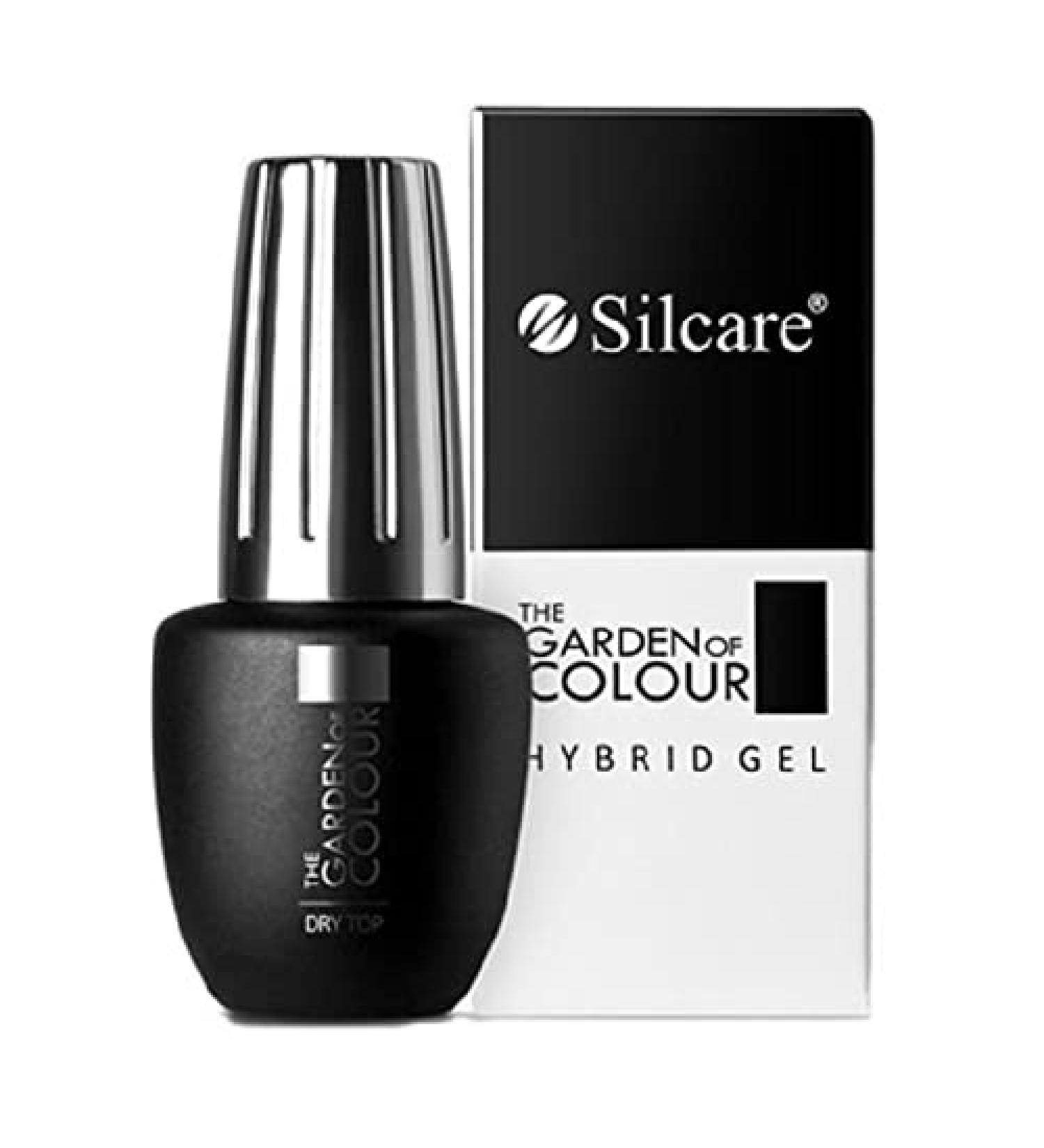 Silcare Gel Top No Wipe Coat Dry Top Supershine 9g UV Gel Polish Hybrid Manicure