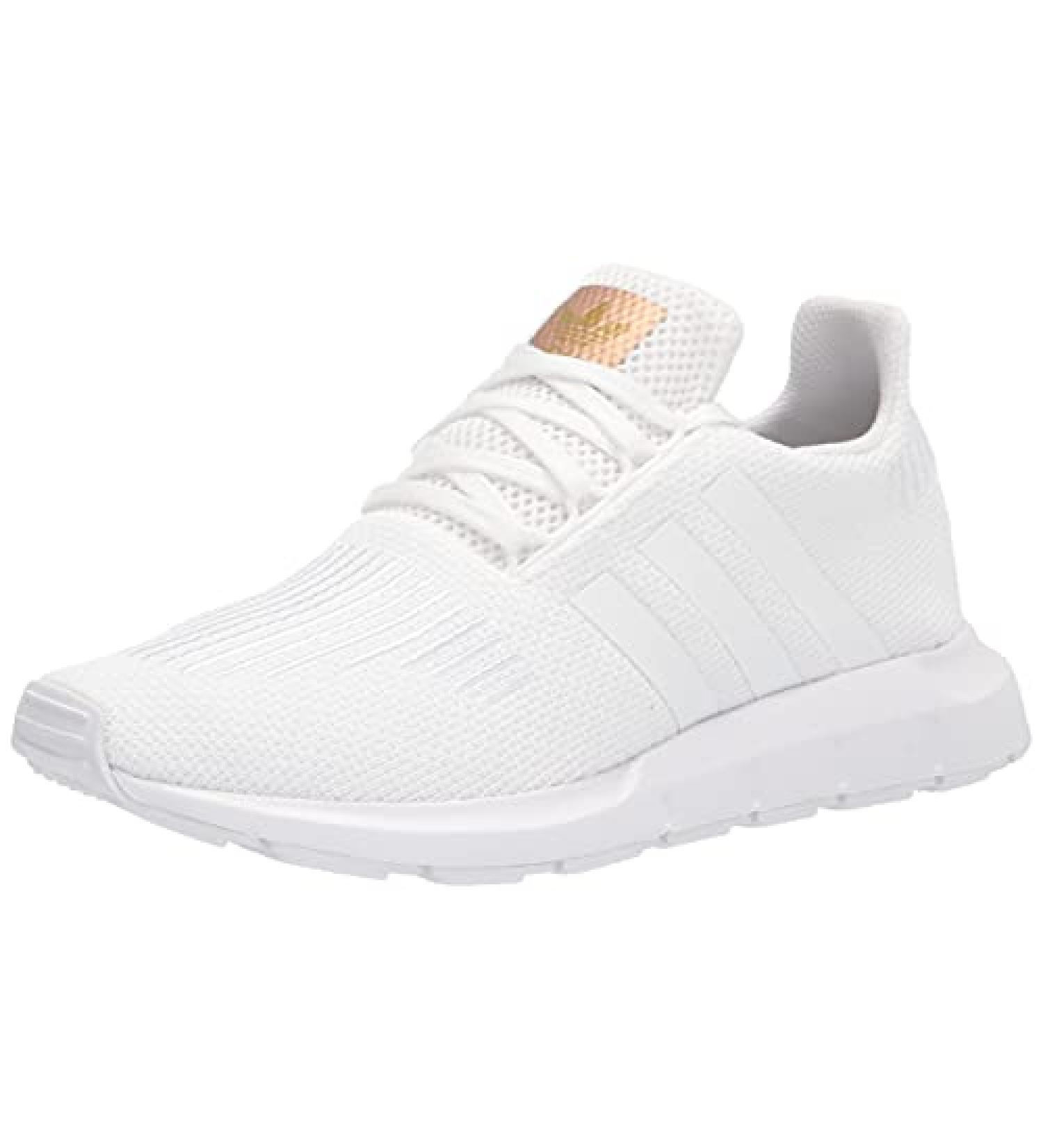 adidas Originals Women's Swift W Running Shoe 8 - White/Copper Metallic - Buy Online on GoSupps.com