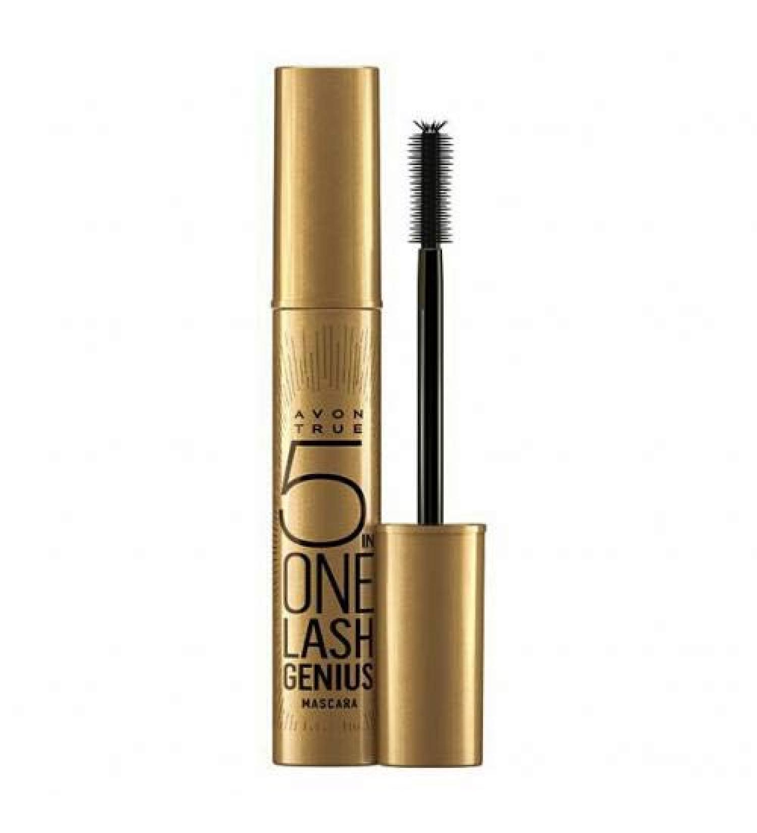 AVON TRUE 5-in-1 GENIUS Mascara | Volume Length Curl Intense Black | Shop Internationally - Buy Online on GoSupps.com