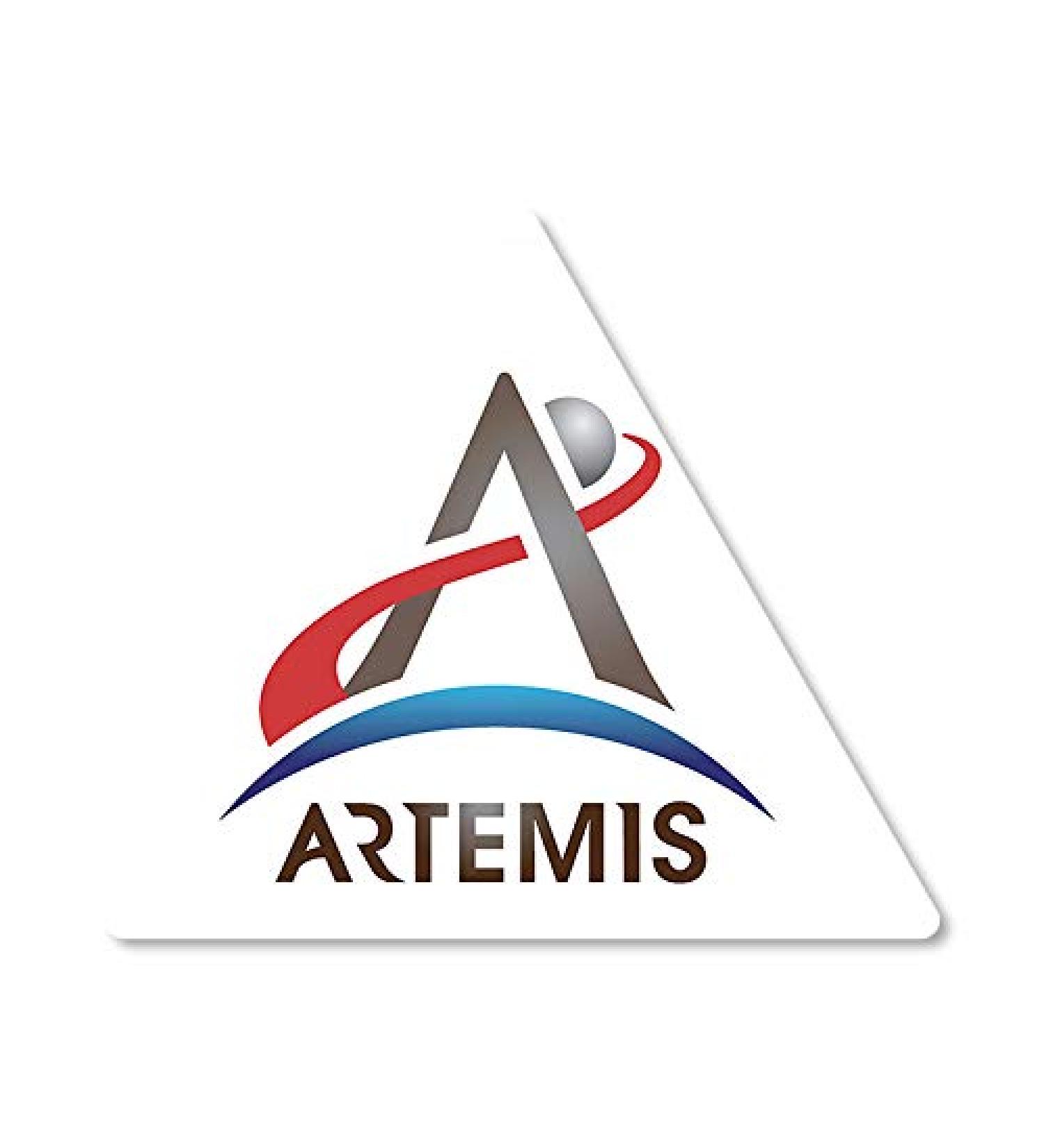 Artemis NASA Space Mission Logo Sticker | Return to The Moon Vinyl Decal - Made in USA | 3.5 x 4 inch for Cars, Trucks, Laptops, Water Bottles - Buy Online on GoSupps.com