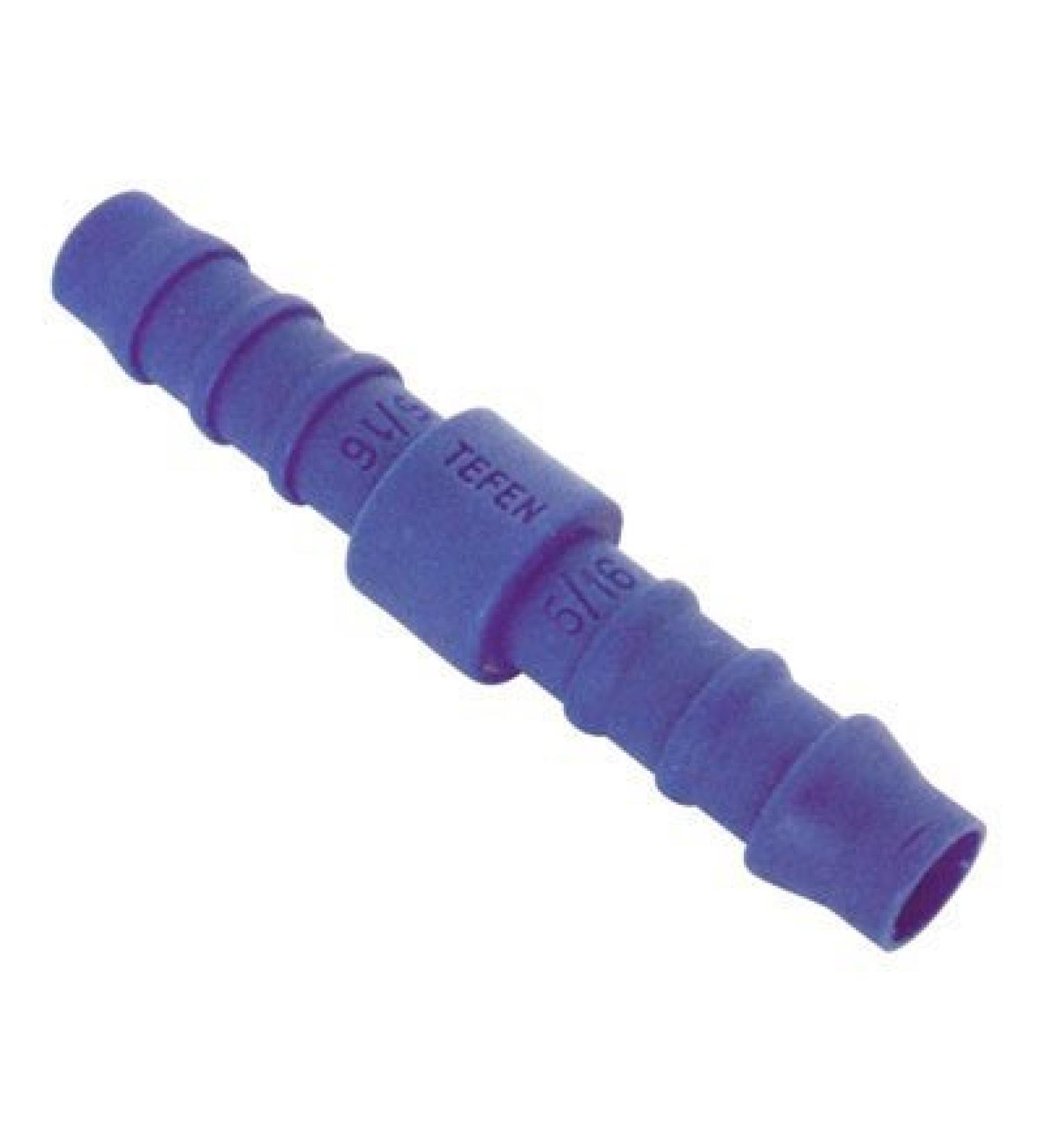 12mm STRAIGHT TEFEN PLASTIC NYLON BARBED TUBING CONNECTOR FUEL RUBBER PIPE JOINER HOSE INLINE REPAIR