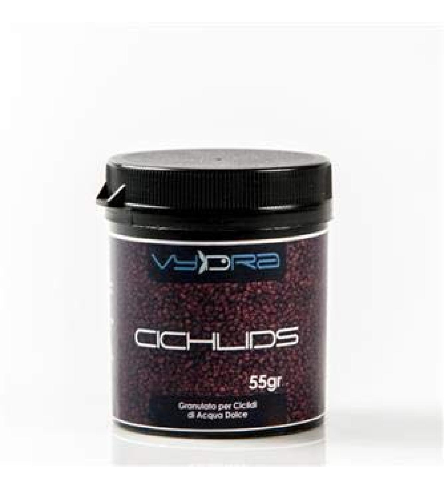 VYDRA Cichlids - 100 ml - 55 g - African American Cichlid Food - Granules (100 ml)