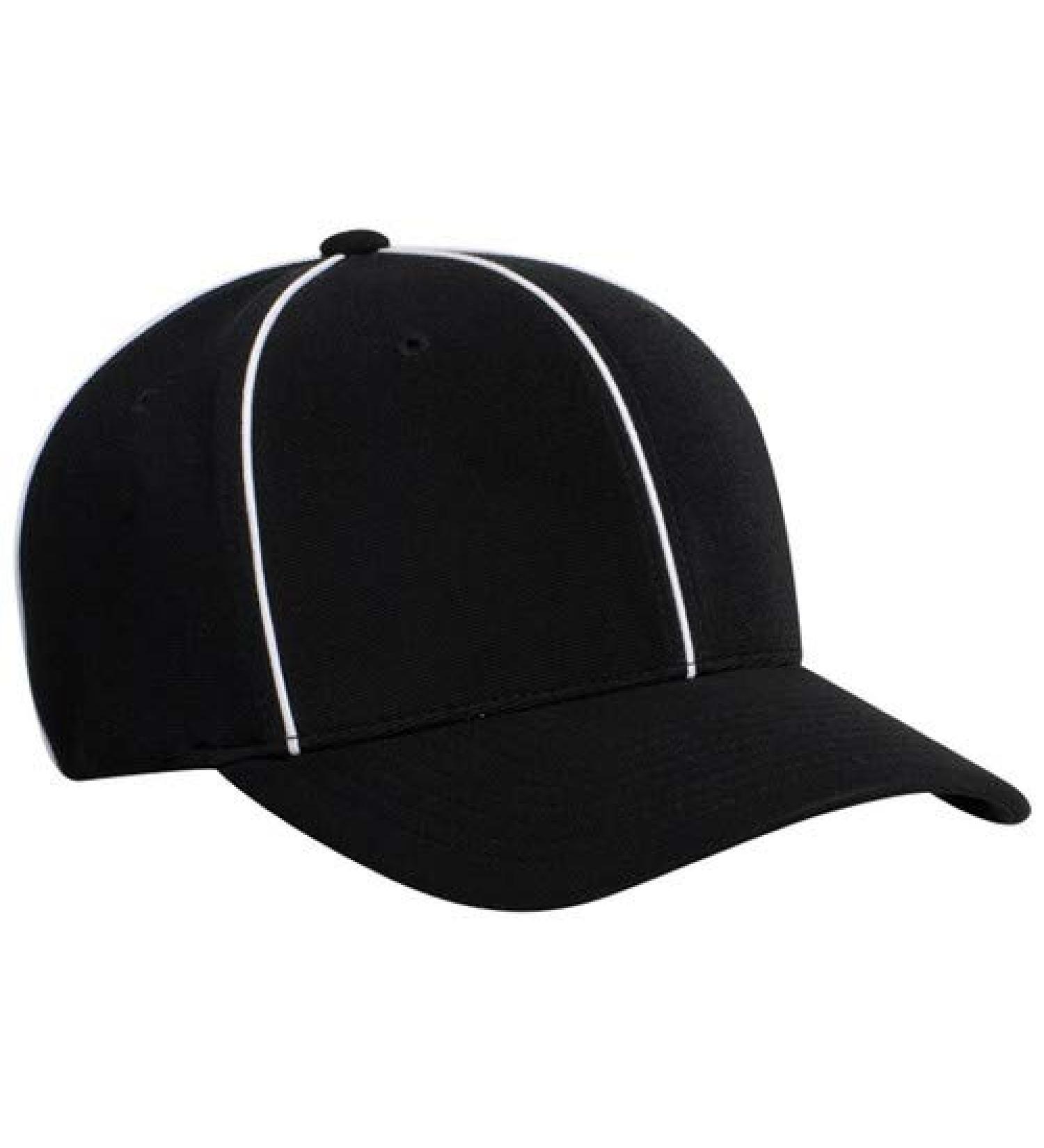 Smitty | HT-100 | Official Referee Hat | Soccer Lacrosse Large (7 5/8 - 8) Black