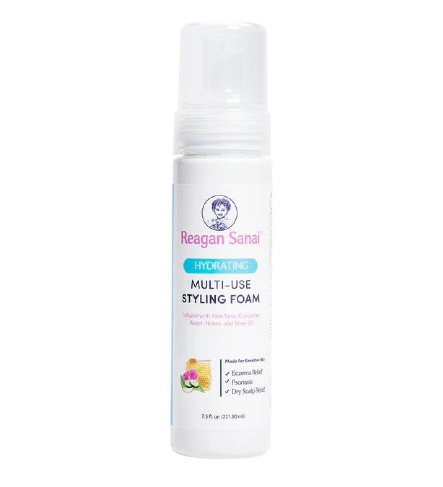 Hydrating Multi-Use Hair Styling Foam for Kids 7.5 fl oz| Made with Natural Ingredients for Sensitive Skin Eczema Psoriasis and Dry Scalp| For All Hair Types (220 ml) - Buy Online on GoSupps.com