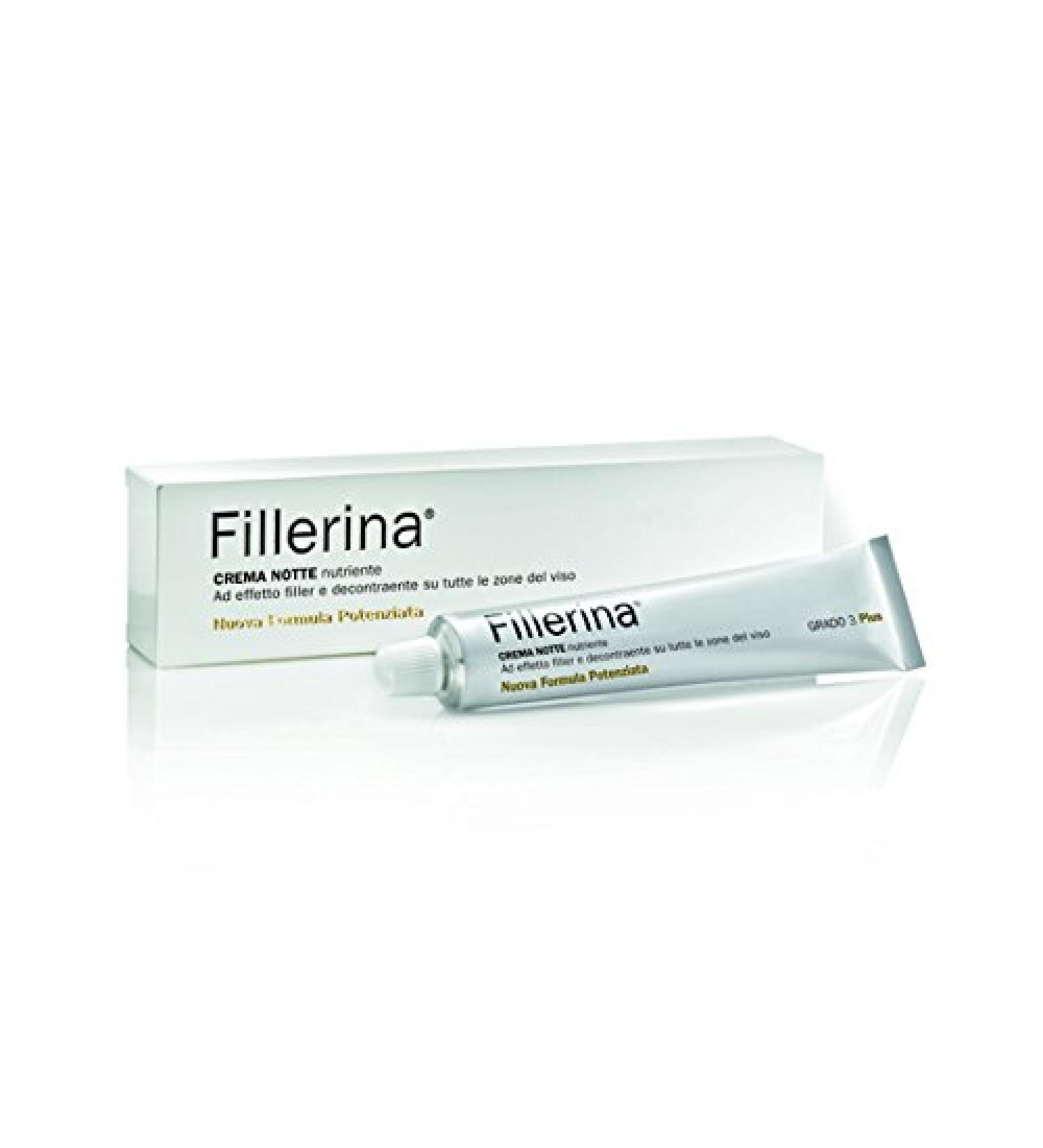 Fillerina Labo Fillerina Plus Night Cream reinforced formula level 4