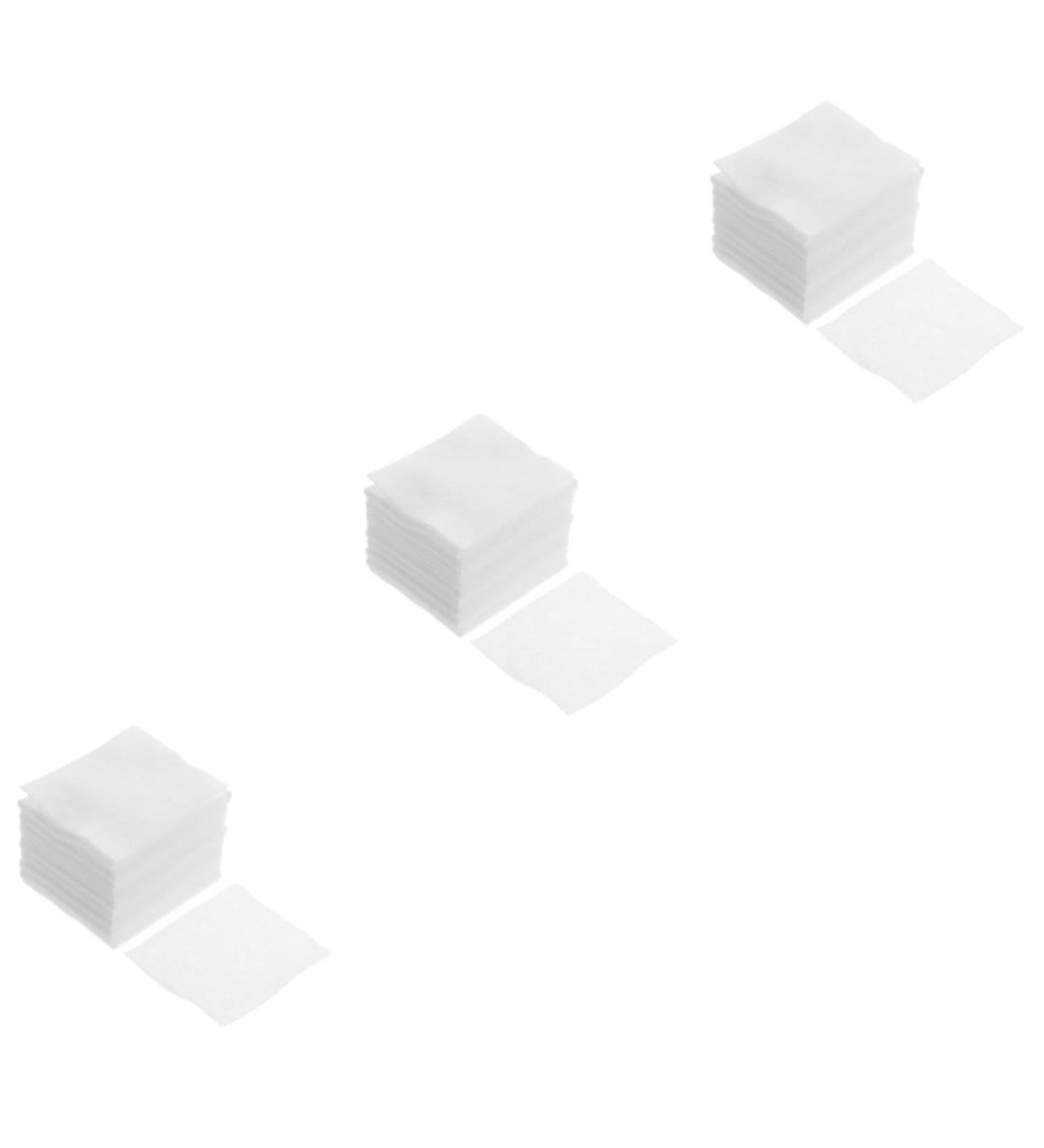 Minkissy Nail Polish Remover Pads - 3000 Pcs Thin Cotton Makeup Remover Rounds for Easy Cleansing | Best for Cosmetics & Nail Care - Buy Online on GoSupps.com