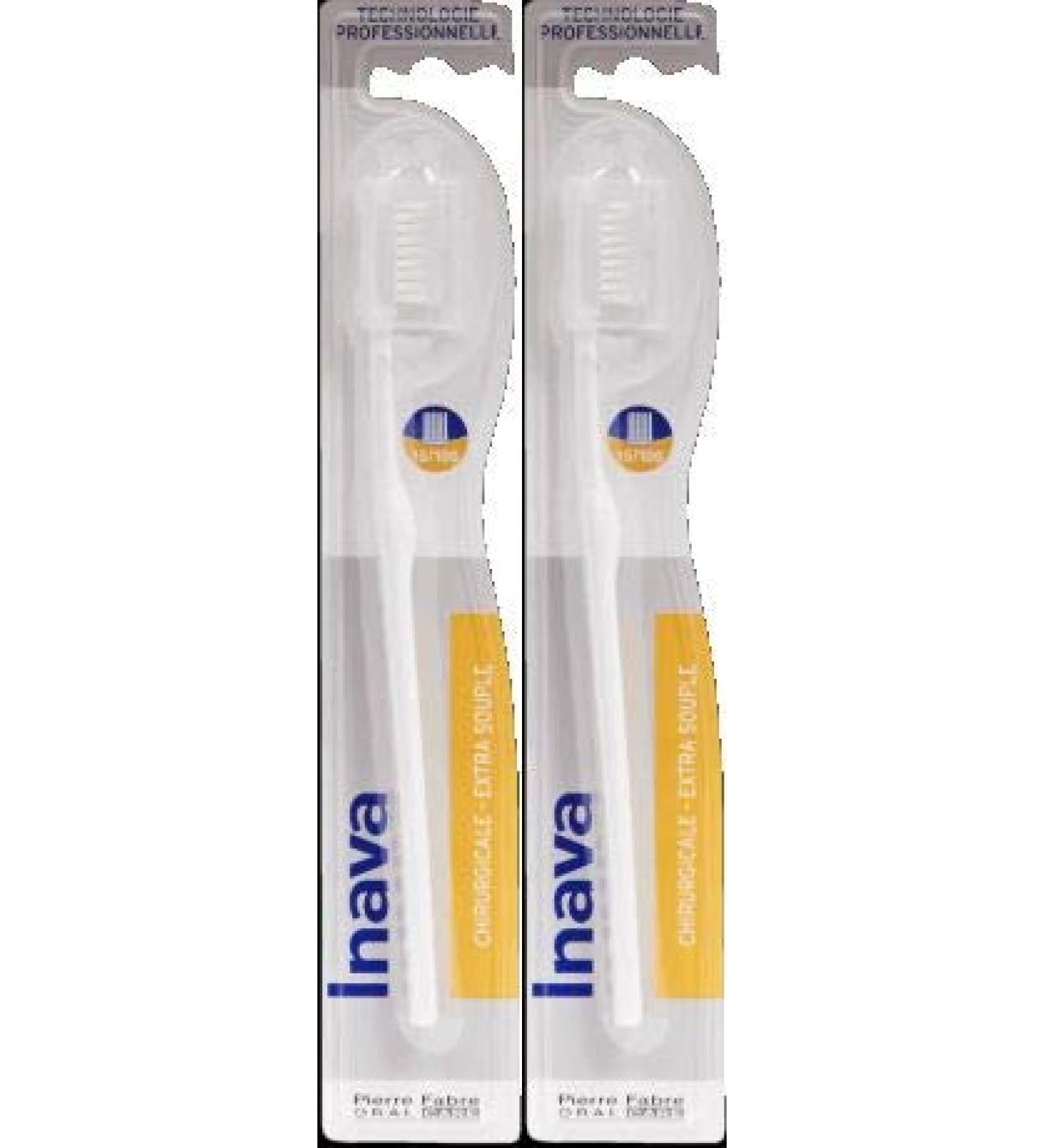 Inava Surgical Toothbrush 15/100 Pack 2 Pack