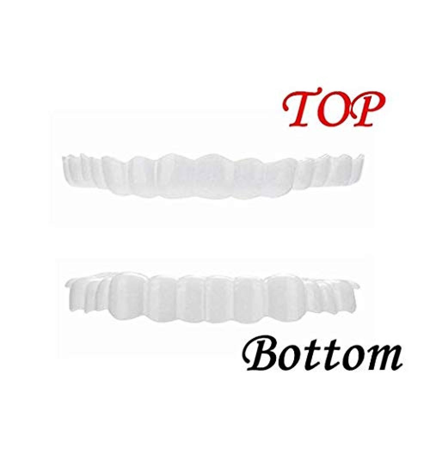 SHXP Smile Teeth Natural Beauty Dental Smile instant Comfort suitable for elastic makeup teeth Perfect Smile (1 pair) - Buy Online on GoSupps.com