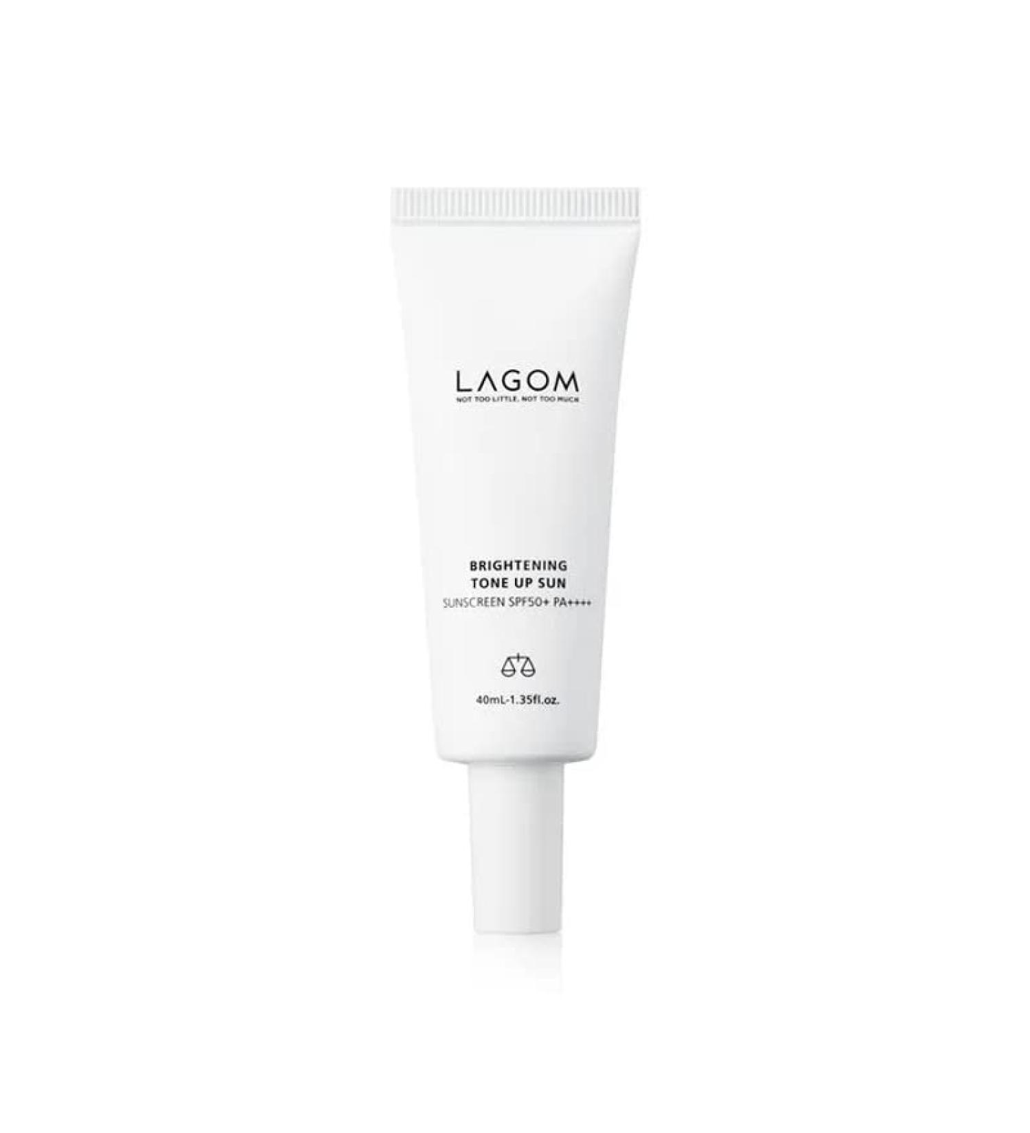 Lagom Brightening Tone Up Sun SPF50+ PA++++ 40 ml - Buy Online on GoSupps.com