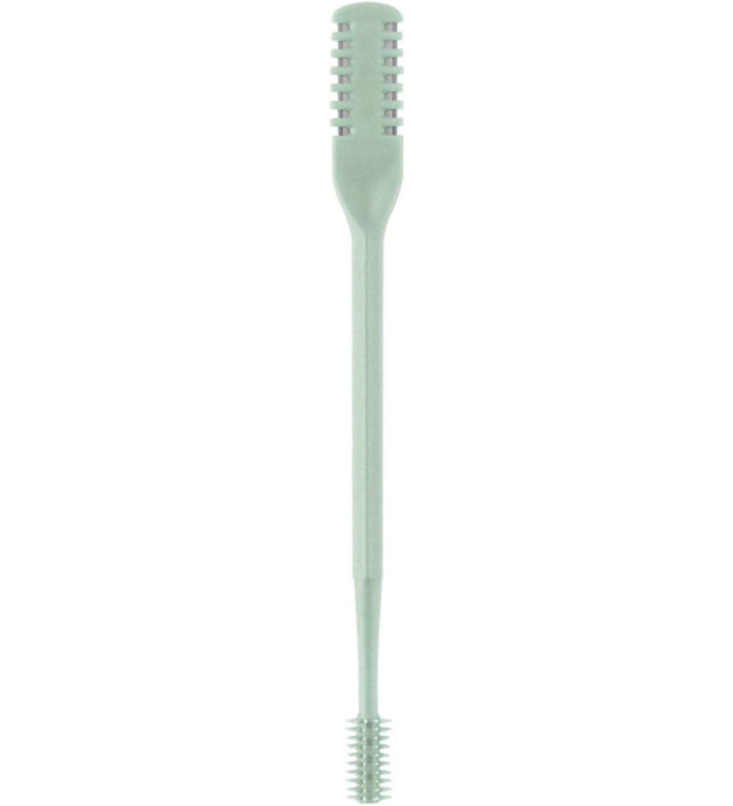 Light Green Nose Hair Trimmer - Painless Dual Edge Hair Clipper for Men & Women | Easy Cleaning Nose & Ear Trimmer - Buy Online on GoSupps.com