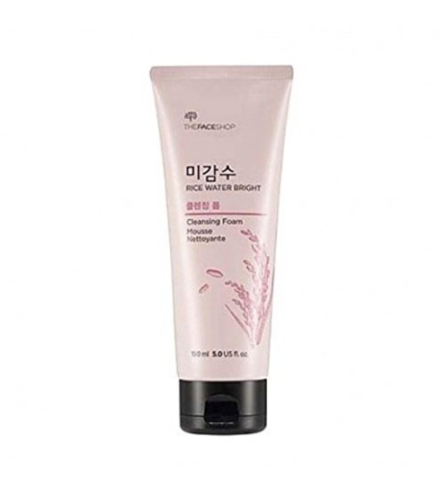 The Face Shop Rice Water Bright Cleansing Foam (2 Pack)