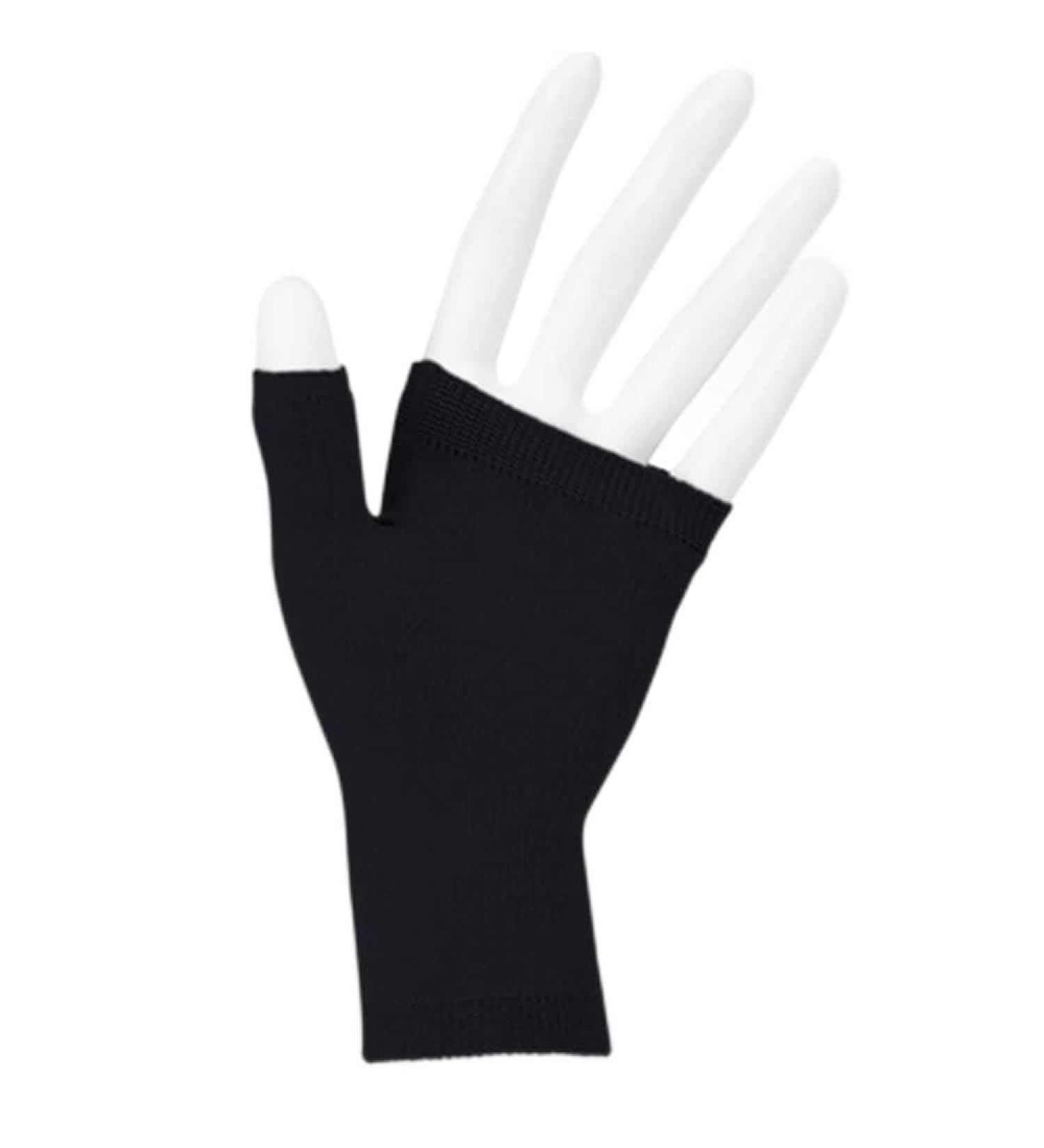 Juzo 20-30 mmHg Soft Seamless Gauntlet - Left Black XL | International Shipping Available - Buy Online on GoSupps.com