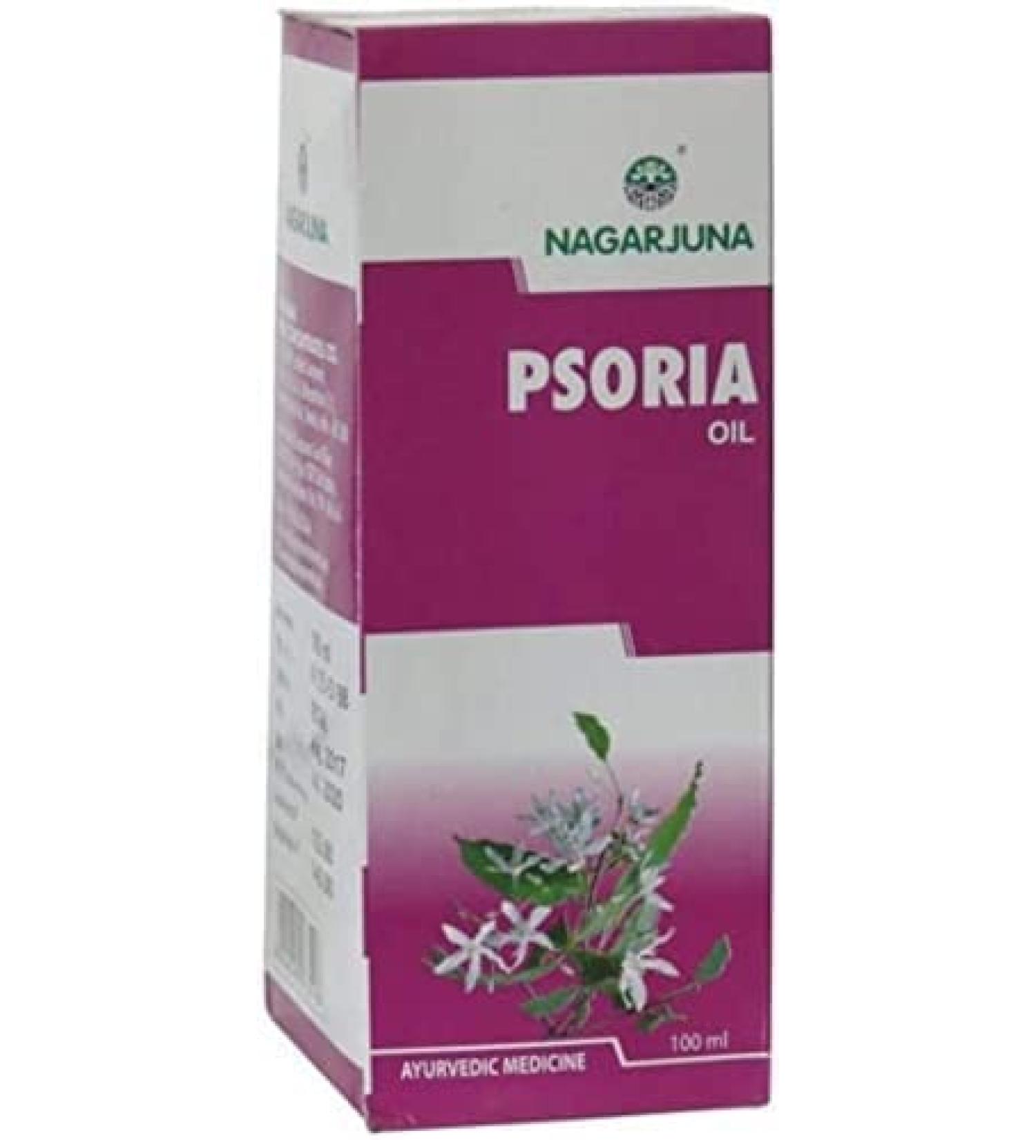 PUB Nagarjuna Huile de psoria (100 ml) (lot de 2)