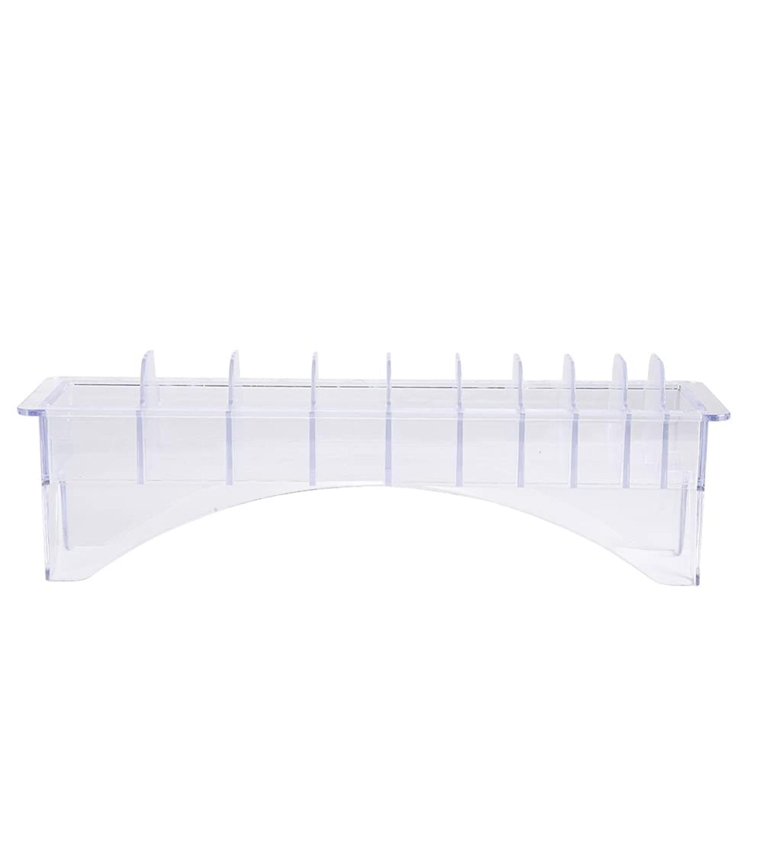 Clipper Guard Holder ANGGREK Guide Box Clipper Limit Comb Storage Box Hair Clipper Positioning Caliper Comb Organizer Case(Limit comb box 10 pcs) - Buy Online on GoSupps.com