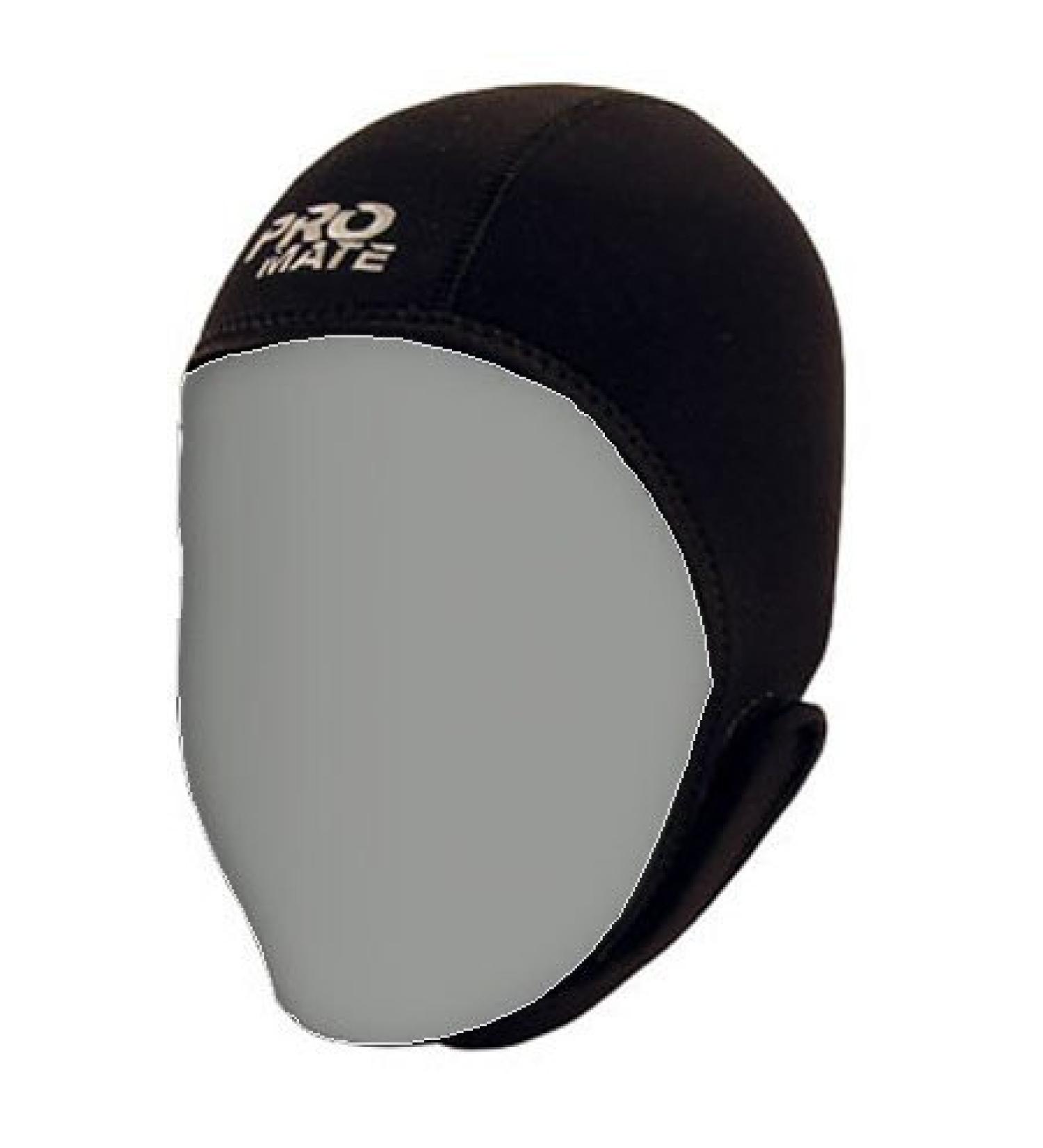 3mm Adjustable Black Large Beanie for Scuba Diving, Surfing, Kayaking, Rafting, Canoeing, Snorkeling, and Swimming - Buy Online on GoSupps.com