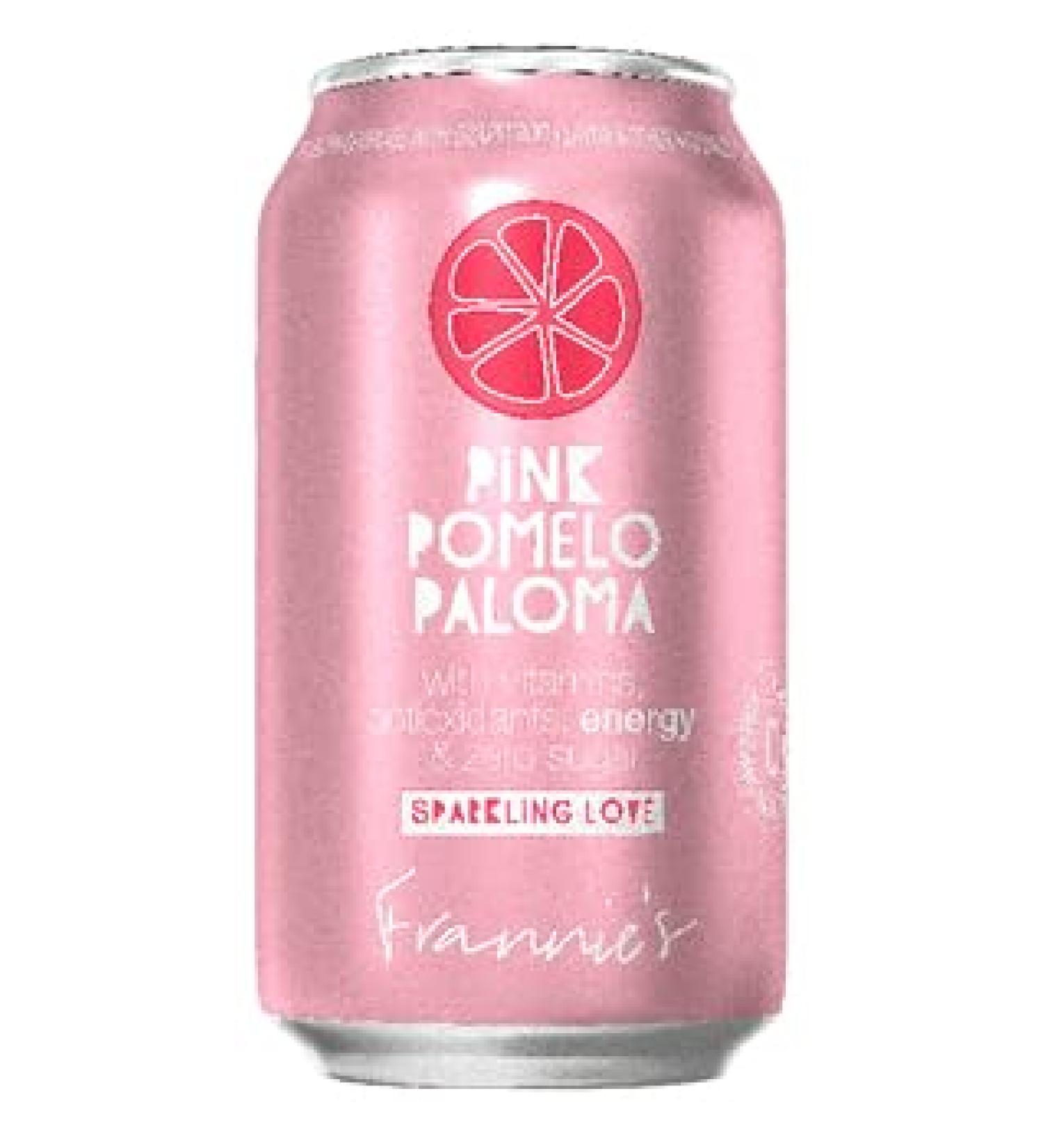 Frannie's Pink Pomelo Beverage Zero Sugar 8/355ml - Buy Online on GoSupps.com