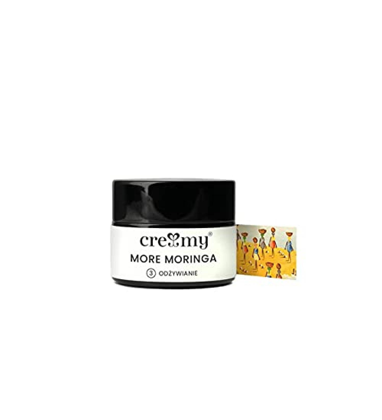 Creamy Highly moisturizing facial cream MORE Moringa