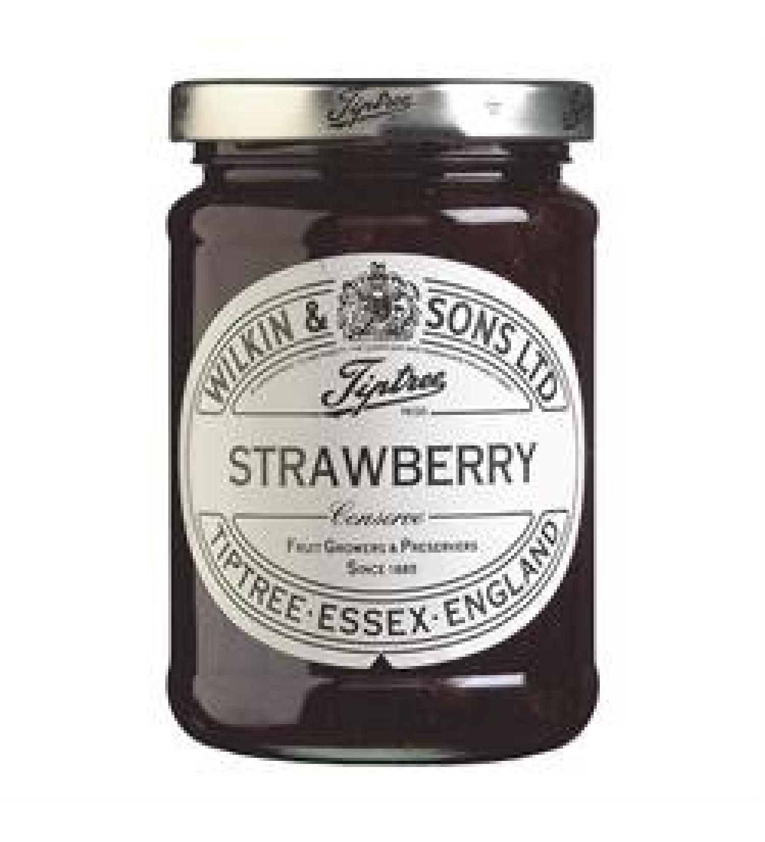 Tiptree Pack of 6 Tiptree strawberry storage containers 340g