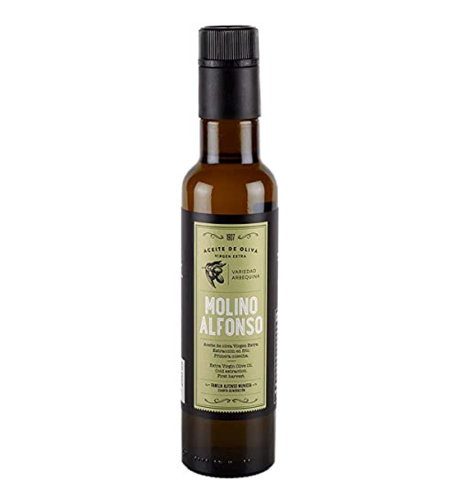 Alfonso Mill First Harvest Olive Oil Arbequina Molino Alfonso 250 ml - Buy Online on GoSupps.com