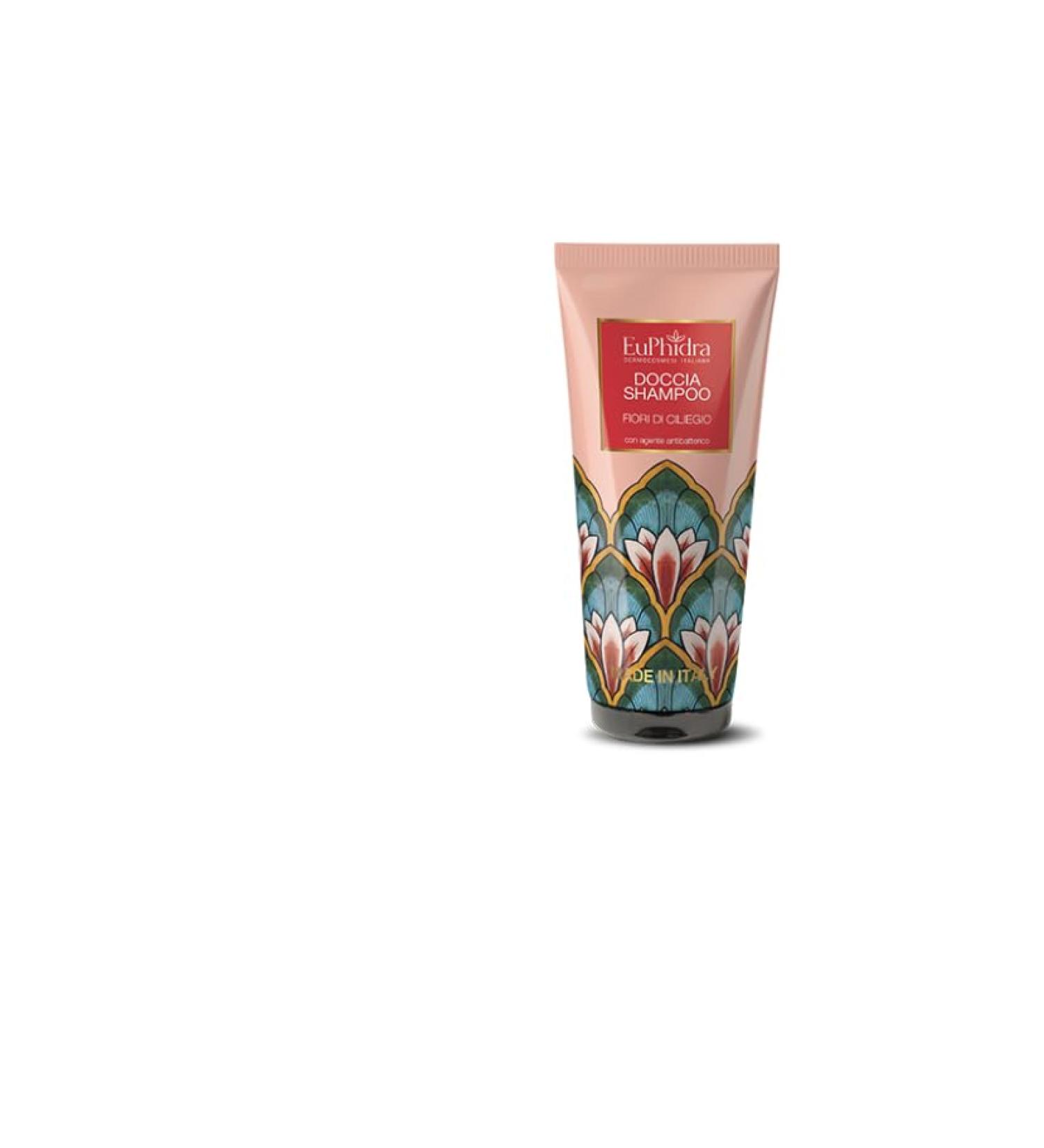 Euphidra Euphidra Cherry Blossom Shower Shampoo Italian Dermocosmetics 200 ml
