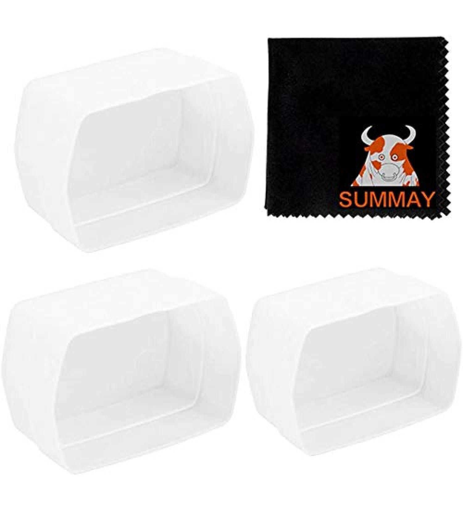Godox Flash Diffuser Dome Bounce - 3 Pack White for V860II V850II TT685 TT600 Speedlight - Buy Online on GoSupps.com