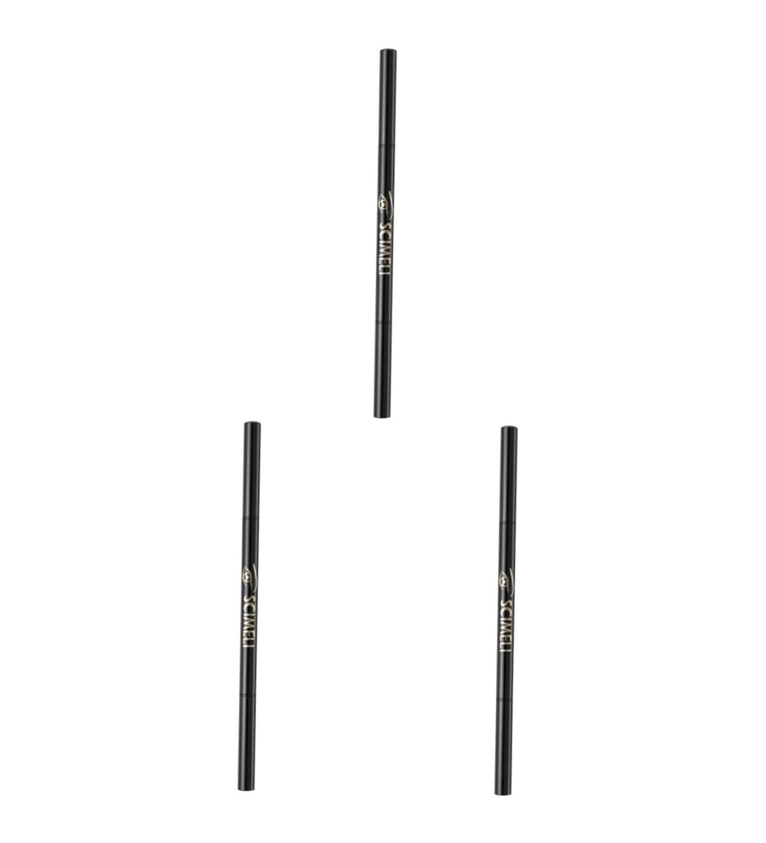POPETPOP 3pcs 2 1 Eyebrow Makeup Tools Make up Kit Automatic Eyebrow Pencils Automatic Rotating Pencil Set - Buy Online on GoSupps.com