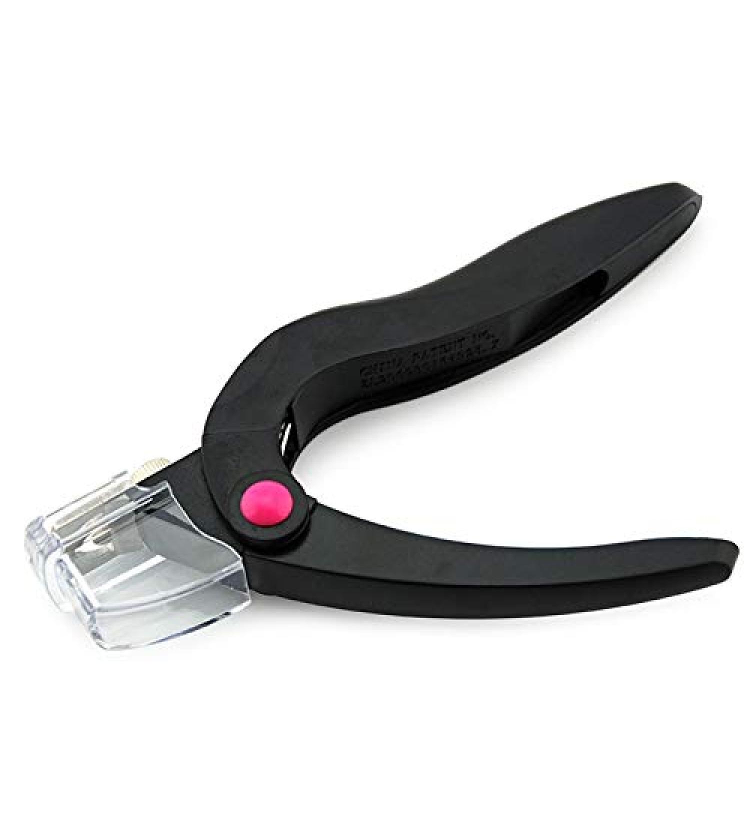 KADS Black Nail Scissors for False Nail Tips Acrylic Nail Art Shape False Nail Scissor Nail Nippers Clipper Cutter Manicure (Black) - Buy Online on GoSupps.com