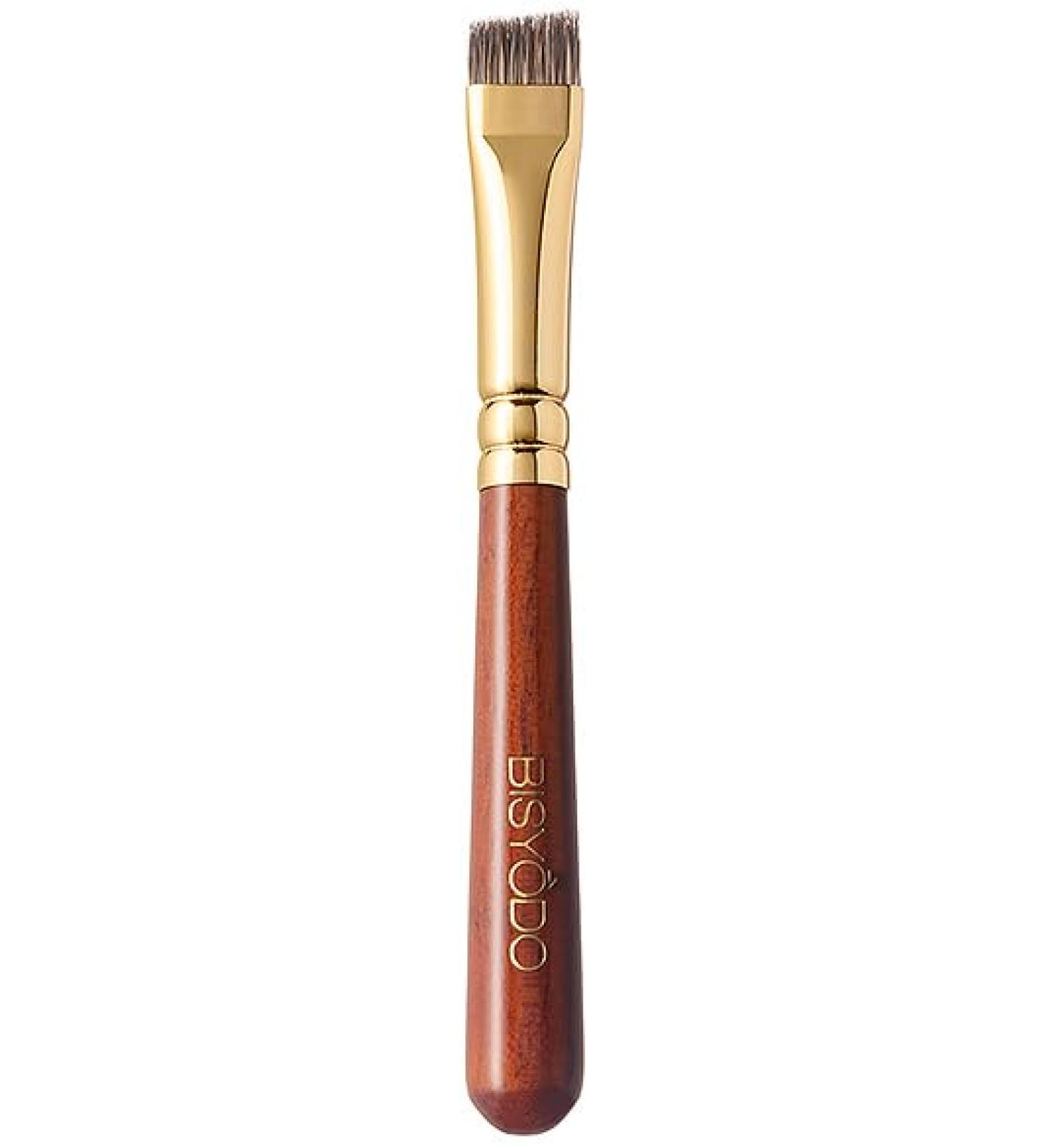 Short Series Eyebrow Brush - Angled Brown Brush for Precise Eyebrow Makeup | International Shipping Available - Buy Online on GoSupps.com