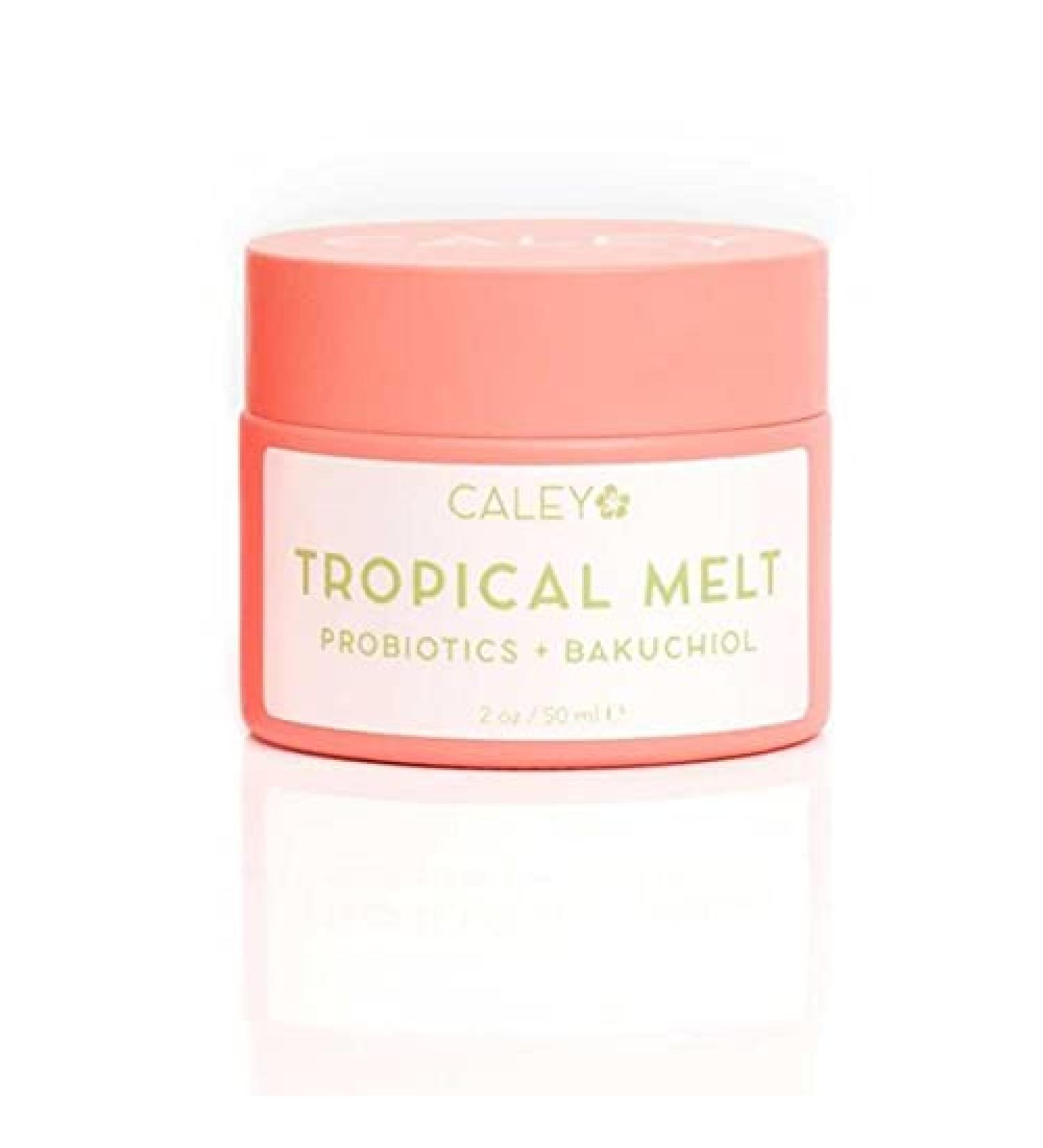 Caley Cosmetics Tropical Bakuchiol Cleansing Balm - Multi-Purpose Makeup Remover & Moisturizer | Plant-Based & Probiotic Rich (2 oz - Buy Online on GoSupps.com