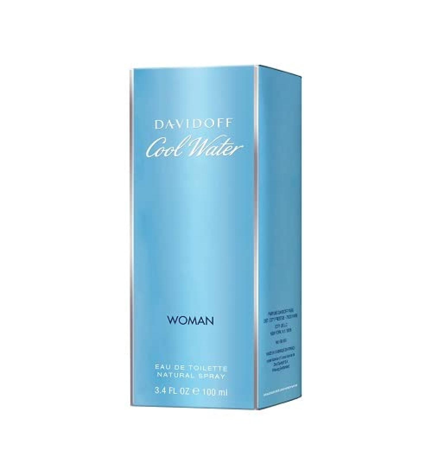 Davidoff Cool Water for Women 3.4 oz Eau de Toilette Spray - 118706 - Buy Online on GoSupps.com