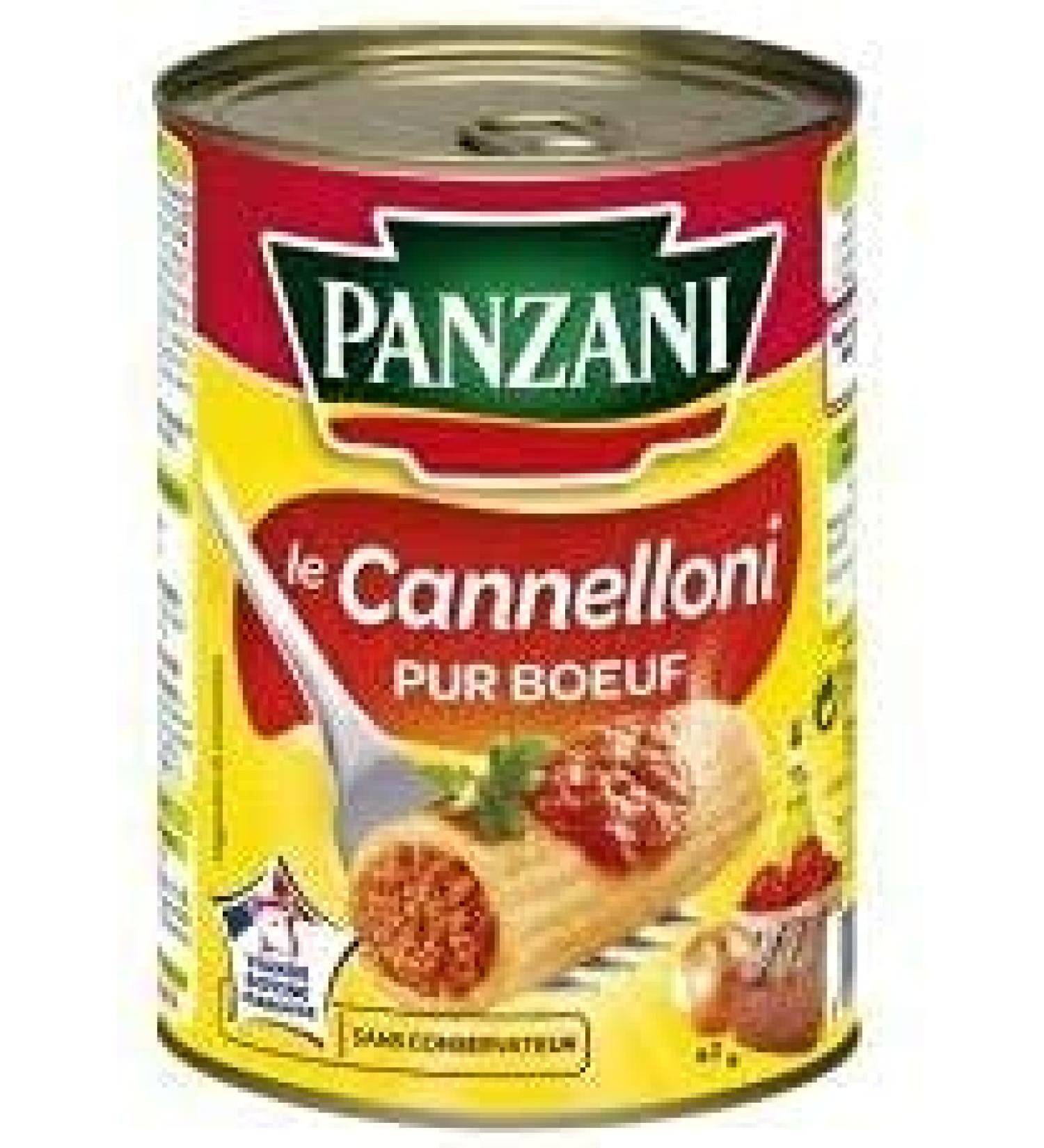 Panzani Cannelloni 100% Pure Beef 400 g – Pack of 3