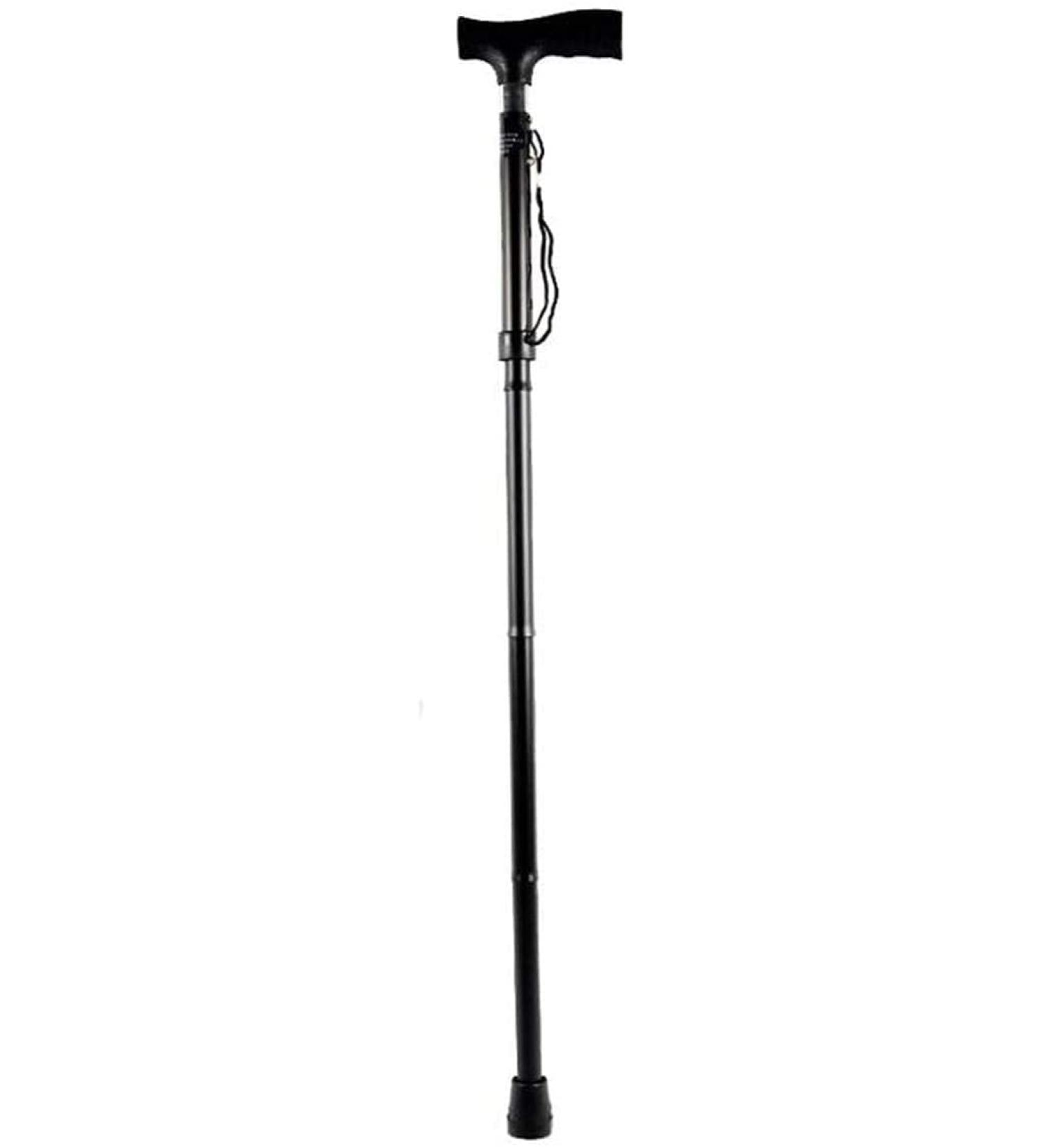 Walking Stick Folding Cane Crutches Adjustable Walking Crutches Folding Stick Height Adjustable Reliable Lightweight Folding Walking Stick 80-90cm Adjustable Bathing in Sunlight - Buy Online on GoSupps.com
