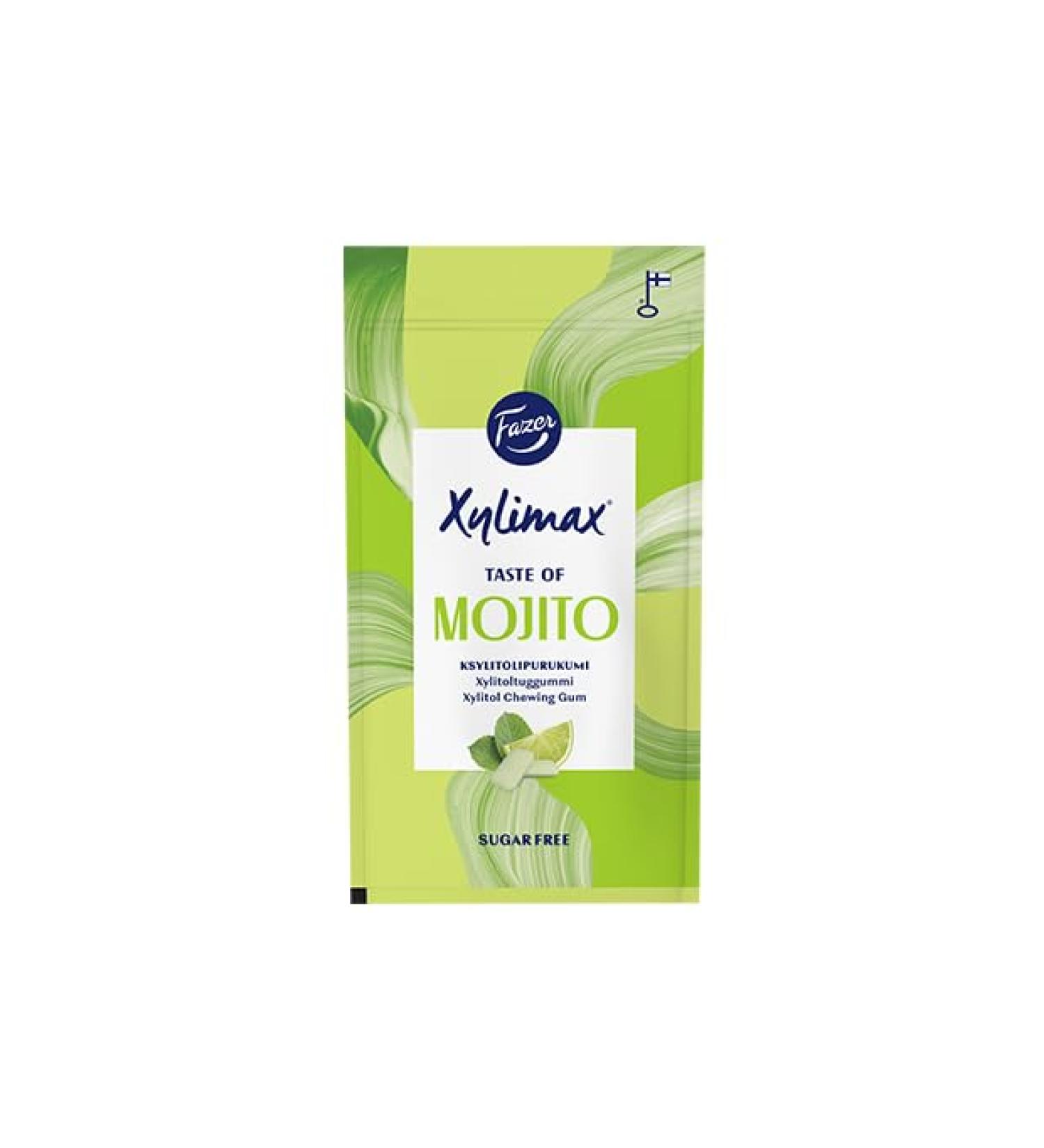 Fazer Xylimax Taste of Mojito xylitol Chewing gum Pack of 38g 1.3 oz