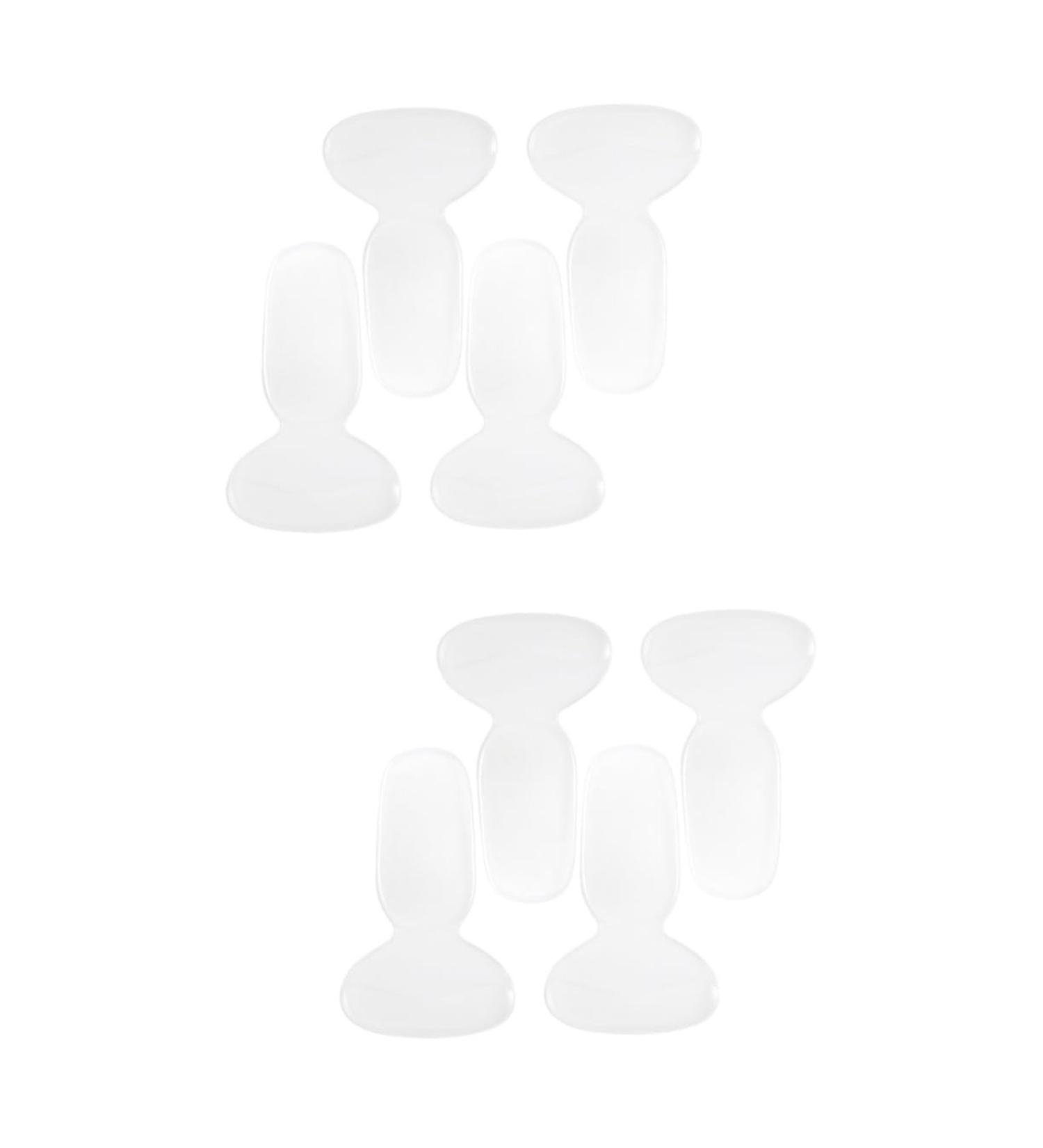 FOMIYES 4 Pairs Thickened Heel Pads for Women - High Heel Grips Boot Cushions & Sweat Pads - Clear Gel Foot Support - Buy Online on GoSupps.com