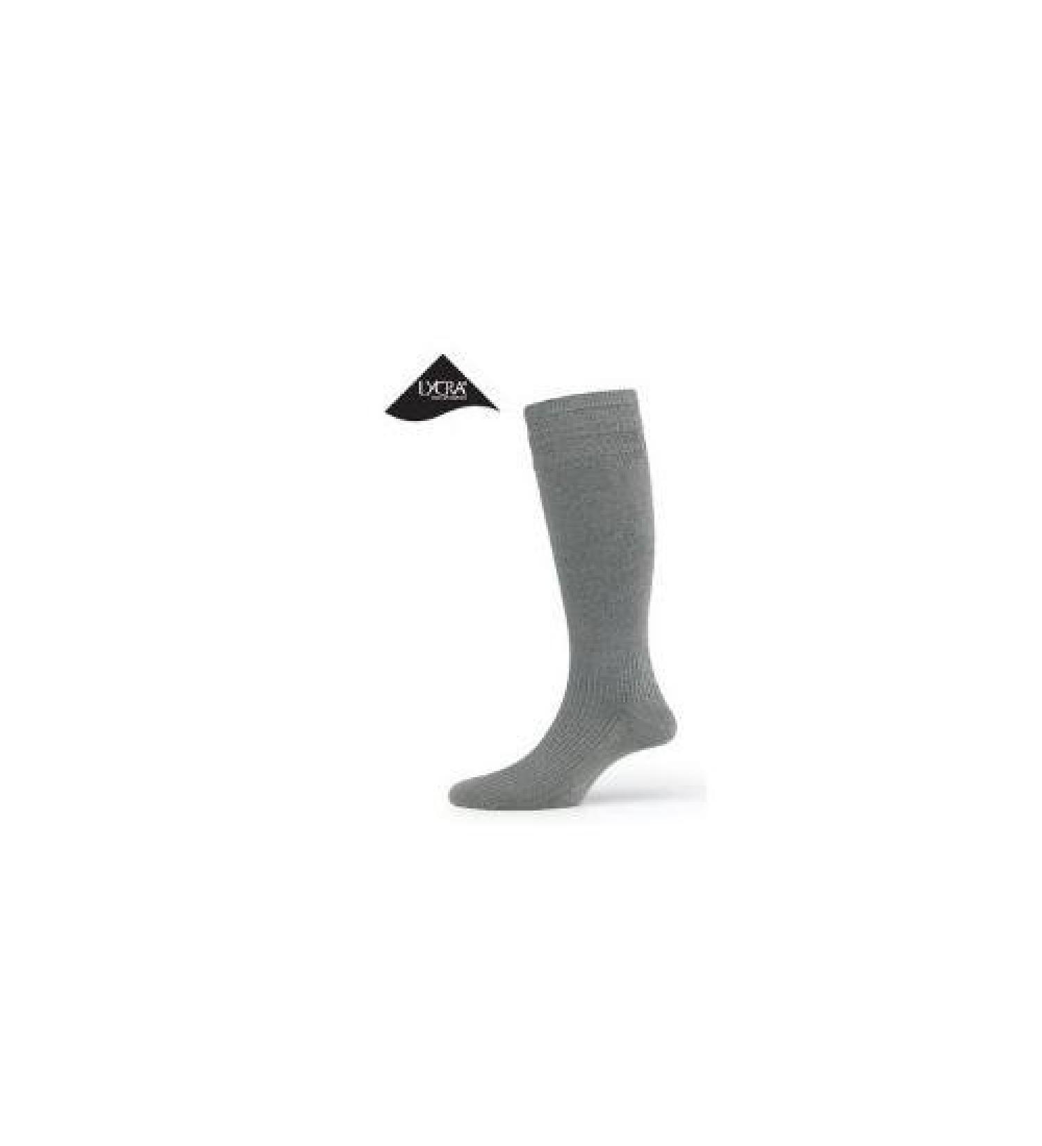 ENERGISOX. MENS FULL LENGTH COTTON RICH REVITALISING COMPRESSION DAY SOCKS-Size 9-12 Large Black L Black