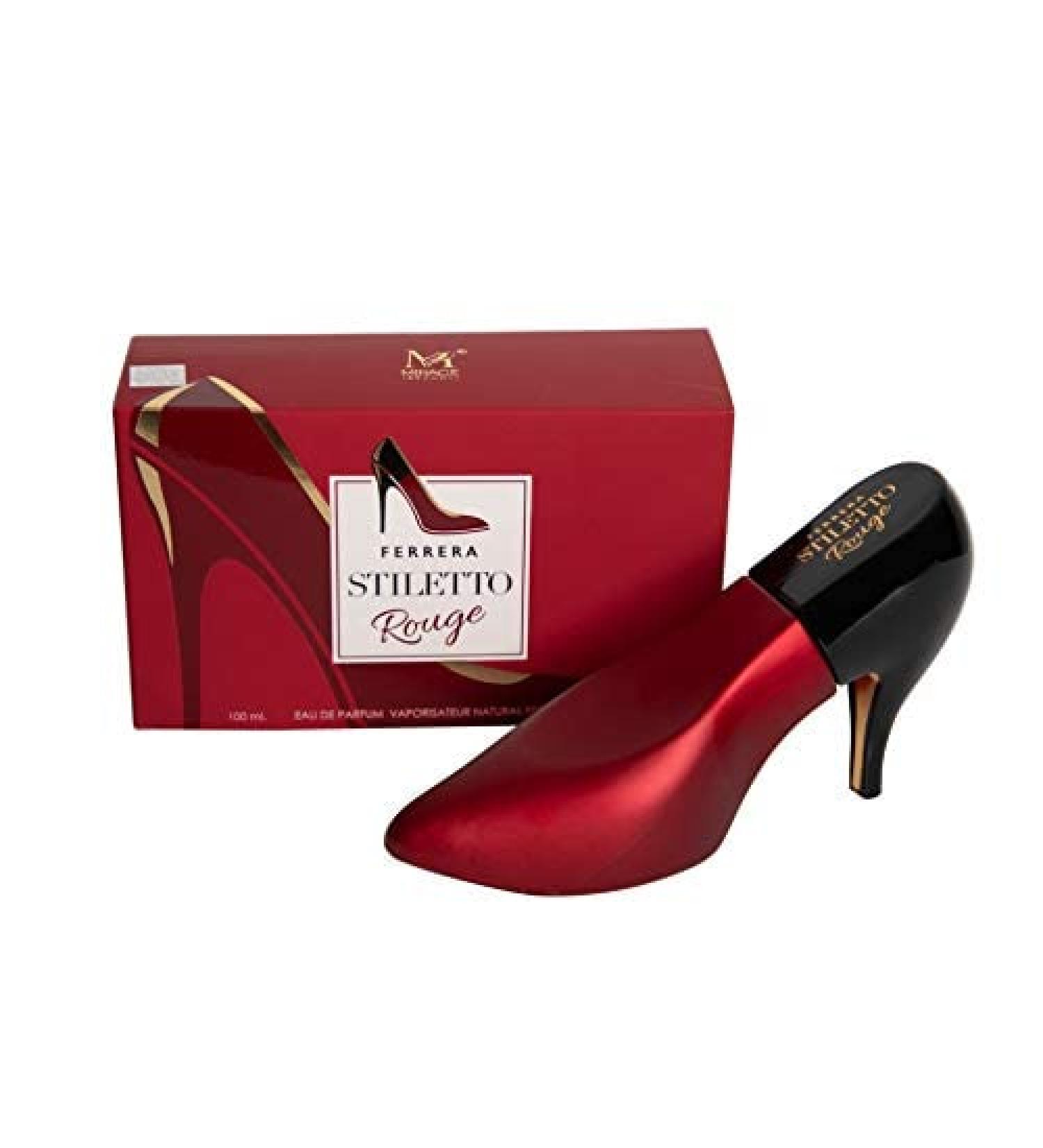 Ferrera Stiletto Rouge Perfume for Women 3.4/100ml (Inspired by Good Girl) Eau de Parfum Natural Spray