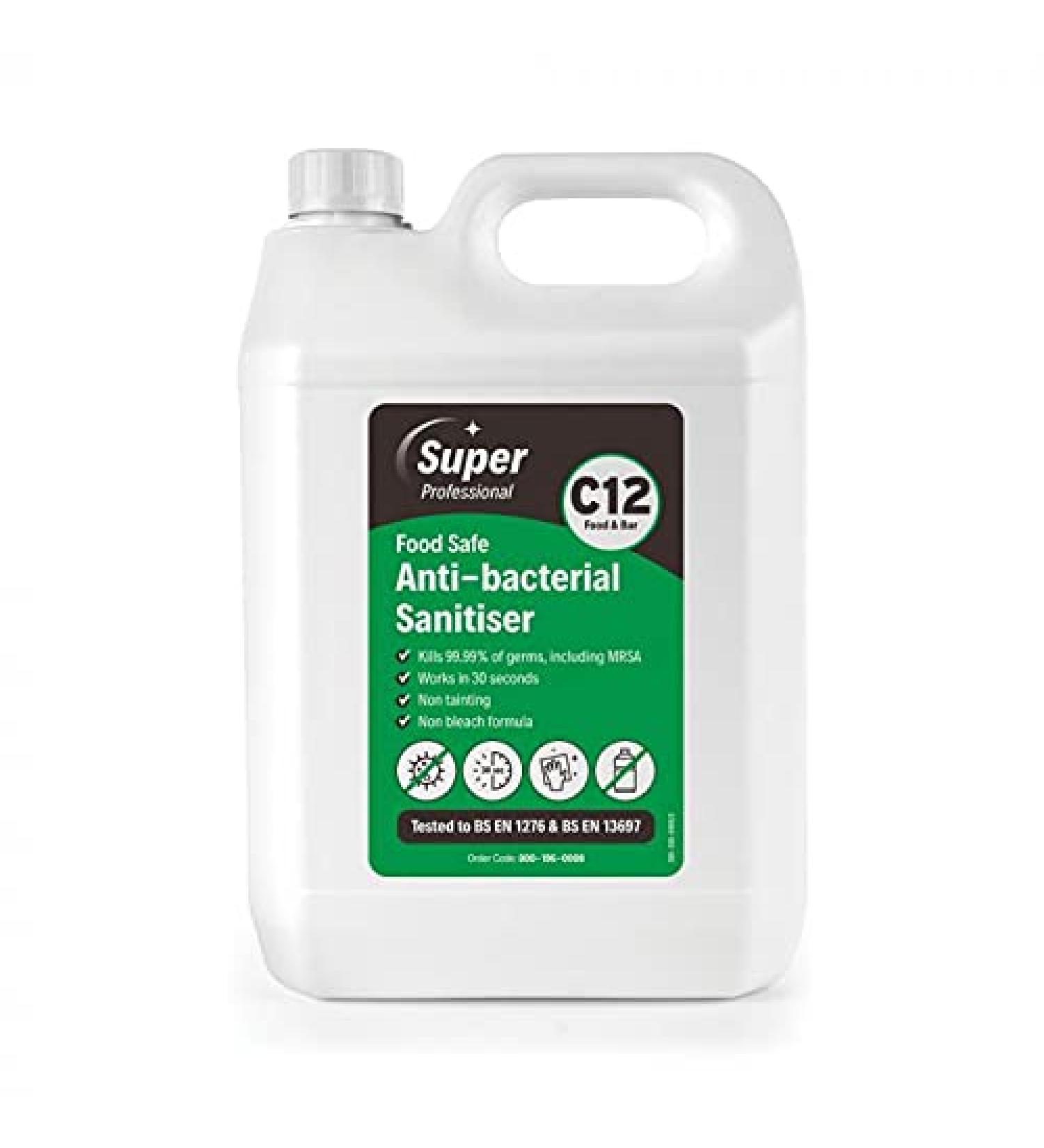 PBS Medicare 5 Litre - Best Price Food Safe Multi Surface Cleaner Sanitiser