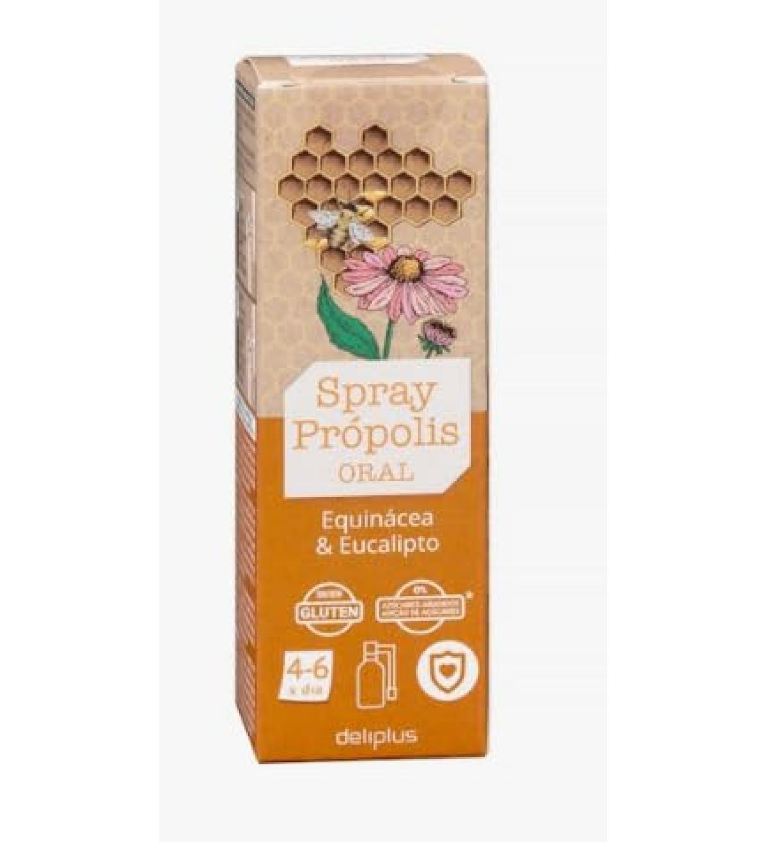 Spray Buccal au Propolis ( chinac e & Eucalyptus) Lot de 3 Sprays de 20 ml - Protection de la Gorge et Soutien Immunitaire