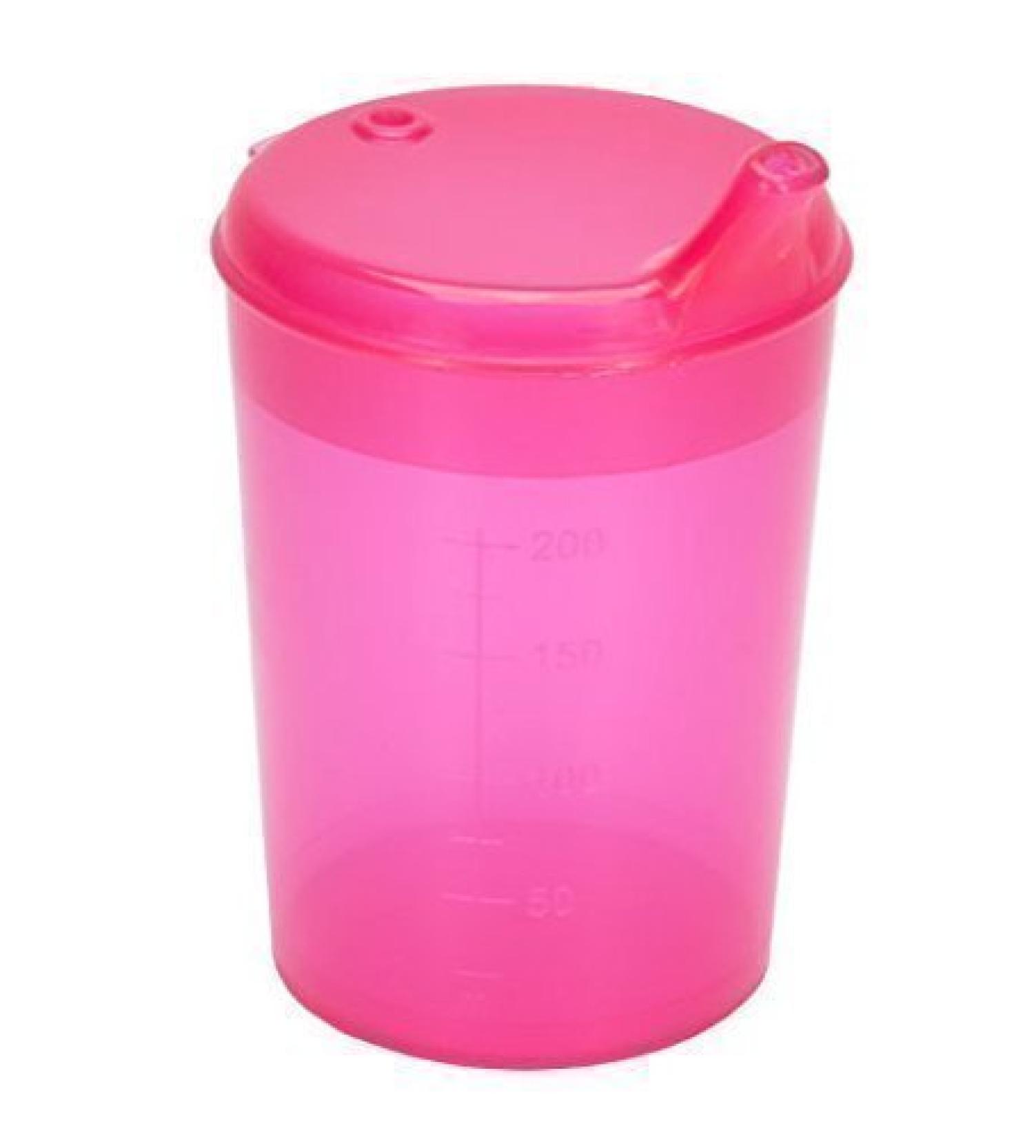 Medi-Inn Beak Cup 250ml - Red Drinking Cup with 8x4mm Opening for Easy Use - International Shipping Available - Buy Online on GoSupps.com