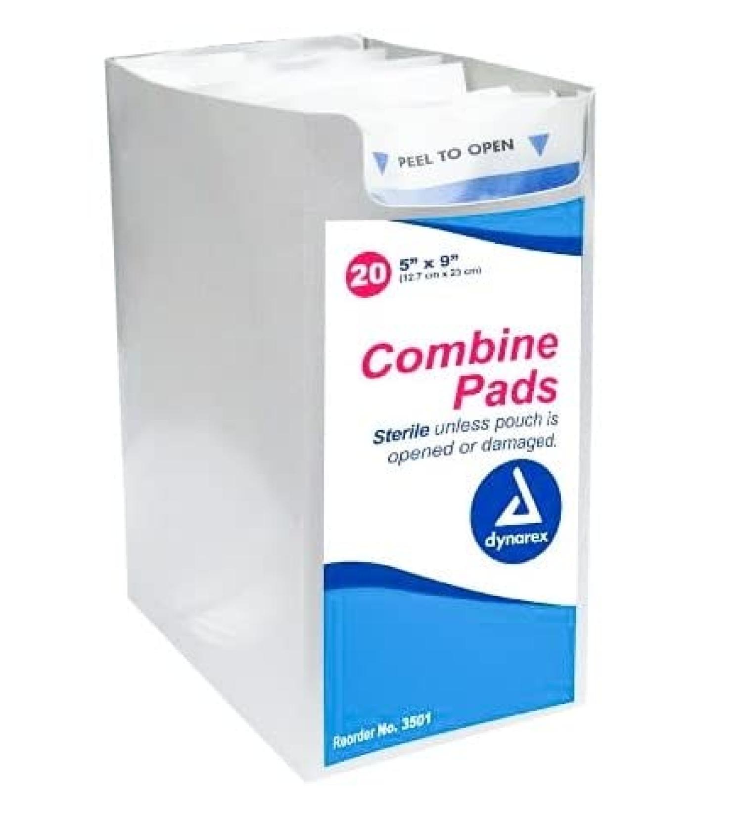 Buy Sterile Gauze ABD Pads - Extra Absorbent Surgical 5x9 Inch 20 Pads per Box | International Shipping Available - Buy Online on GoSupps.com