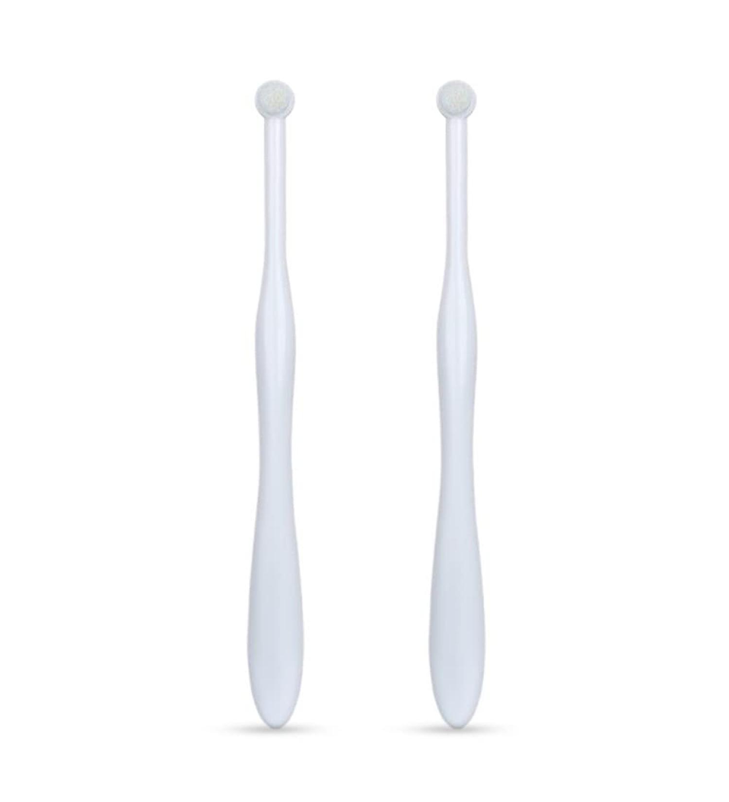 MIOYOOW 2-Pack Dog Toothbrush for Sensitive Teeth & Gums - Ultra-Soft Pet Bristles for Puppies Kittens & Small Breeds - International Shipping Available - Buy Online on GoSupps.com