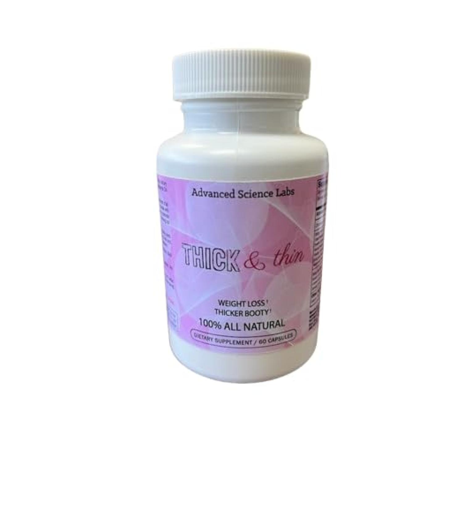 Thick And Thin Natural Organic Capsules - Buy Online on GoSupps.com