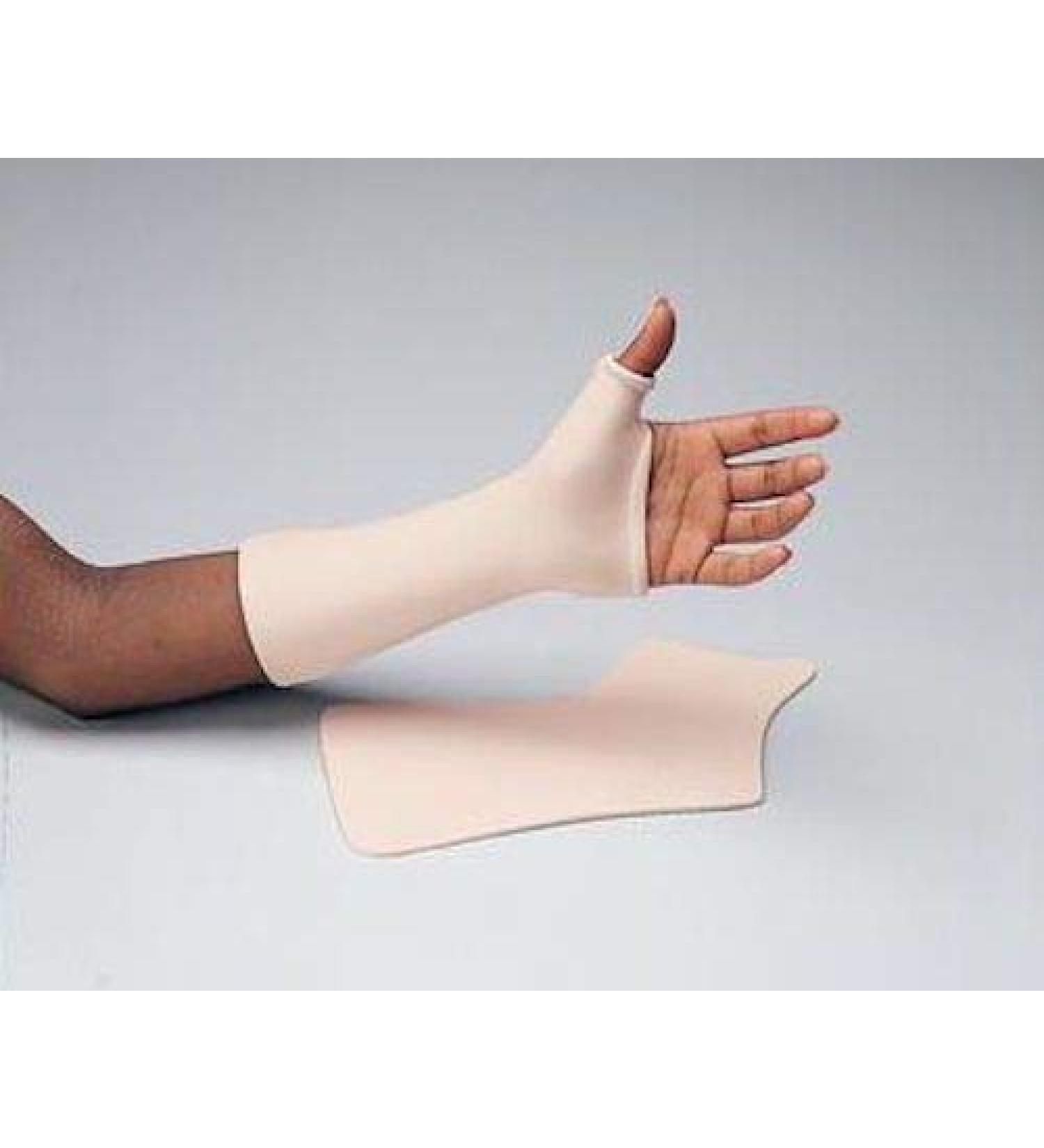Rolyan 81081298 Wrist and Thumb Spica Splint TailorSplint 1/8" (3.2mm) Solid Small Pack of 3