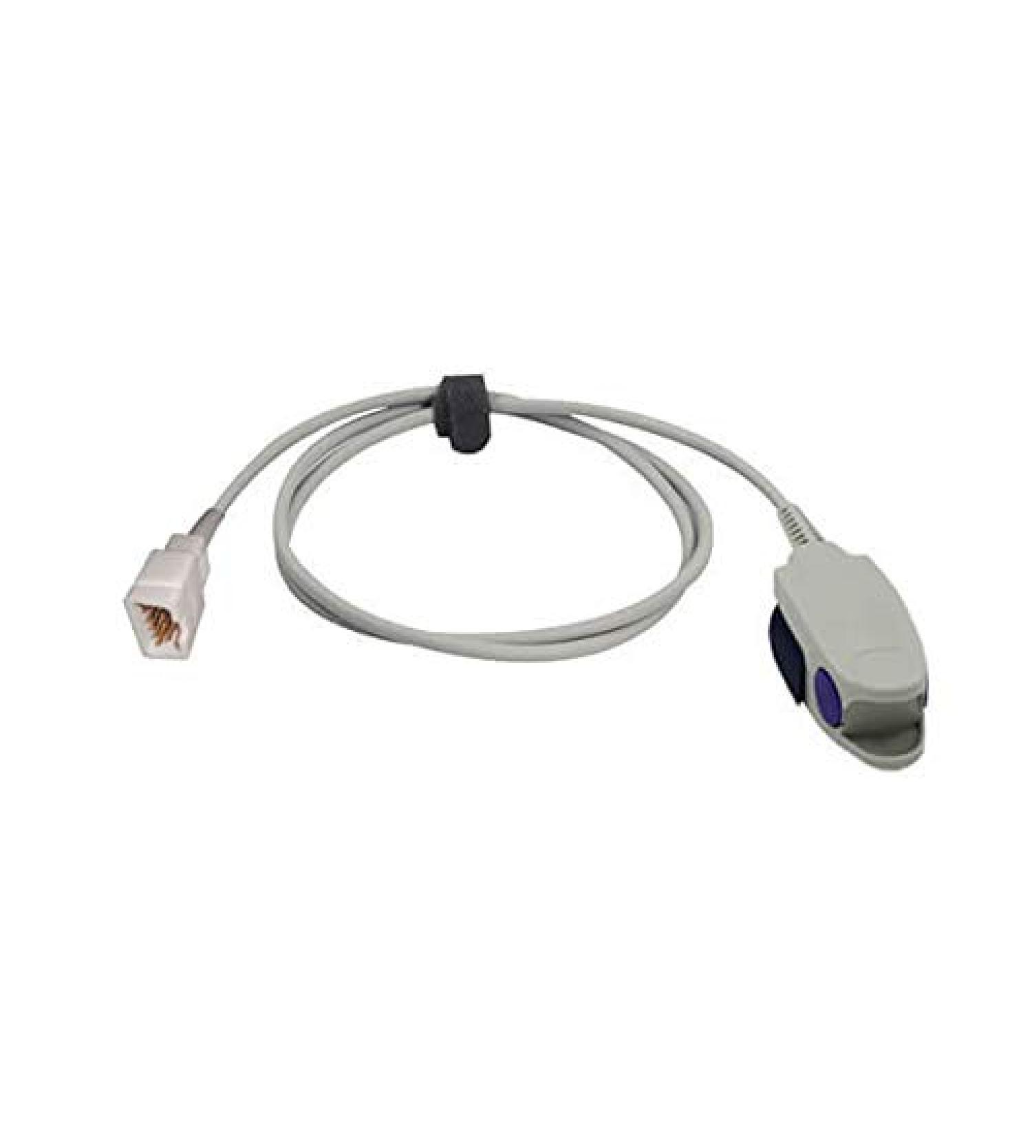 Sino-k Compatible Novametrix Spo2 Sensor Adult Finger Clip 3.2 ft 9 Pin Connector FDA/CE Approved