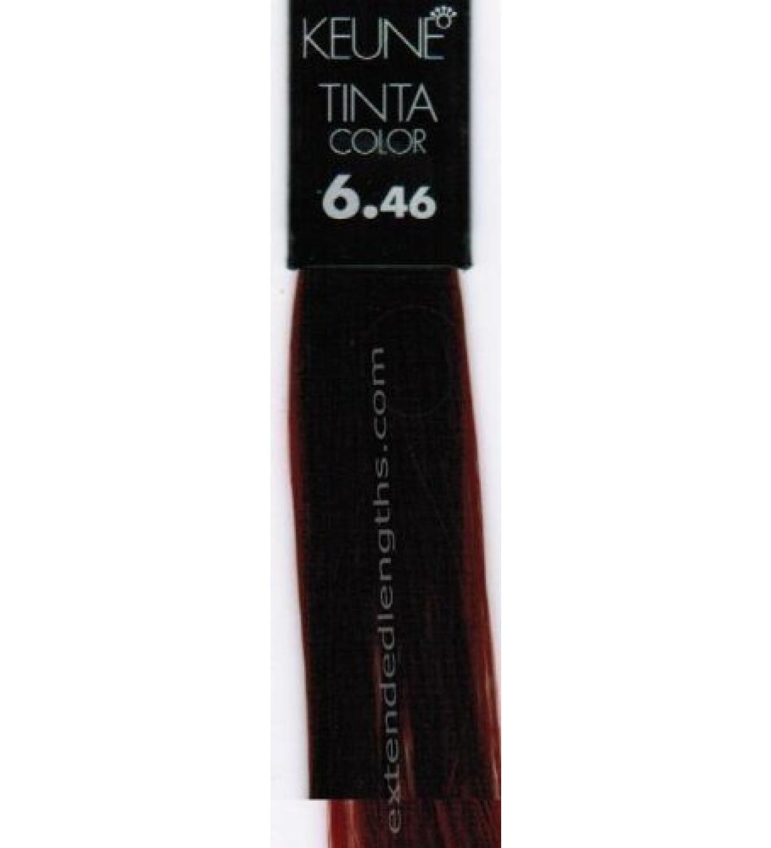 Keune Keune Tinta Color + Silk Protein Hair Colour 6.46 Dark Copper Red Blonde