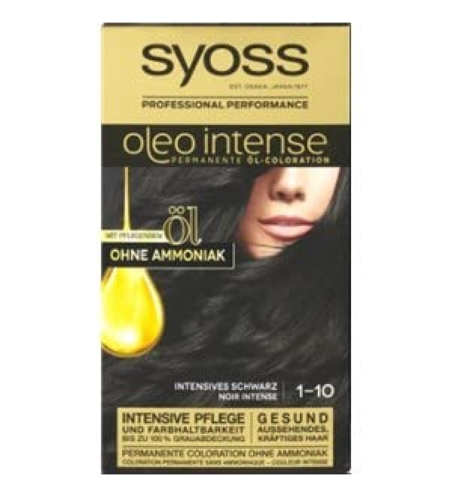 Syoss intensive black 1-10 115 ml