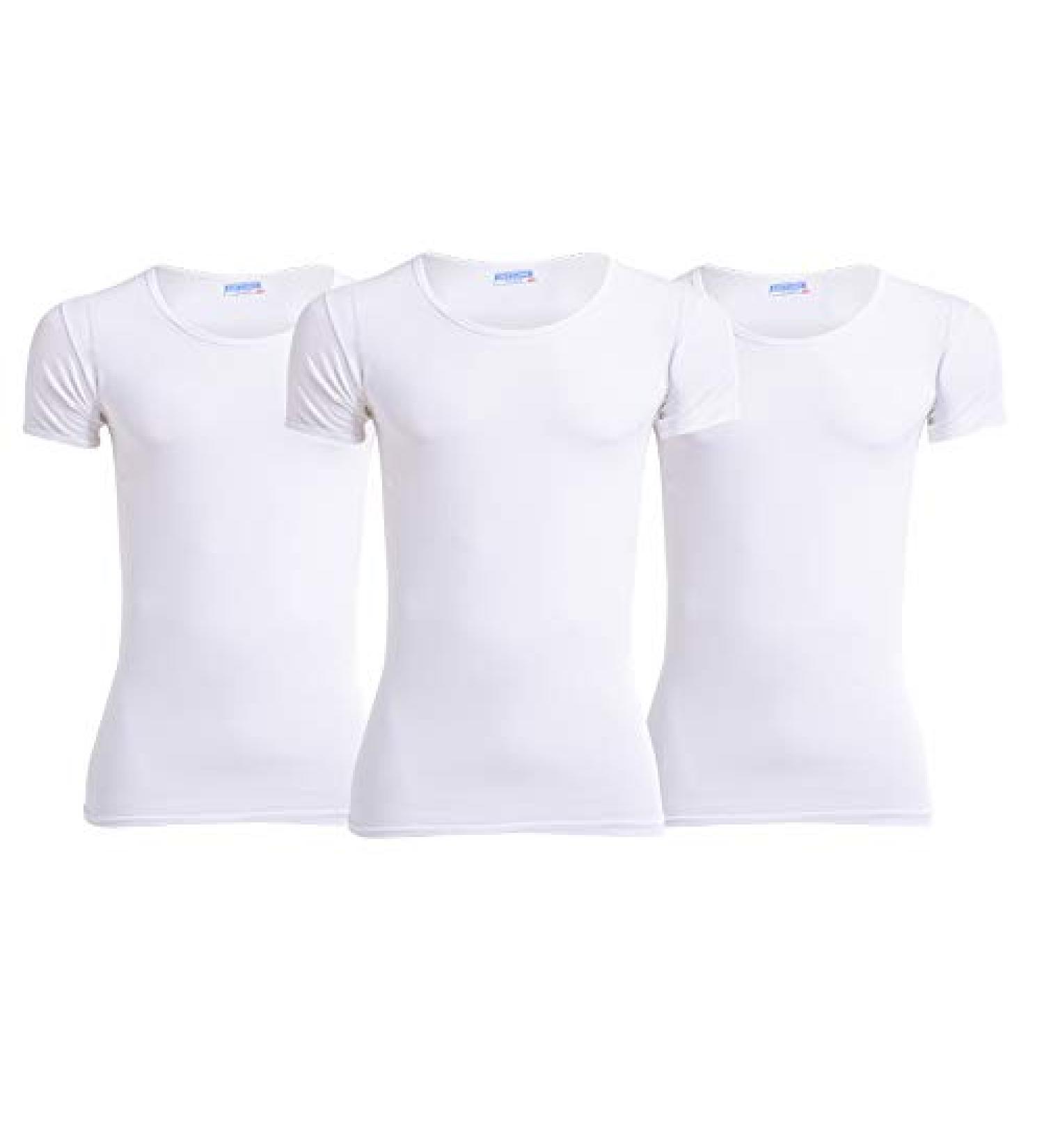 Cottonil white Shortsleeve undershirts for men 4XL - Buy Online on GoSupps.com