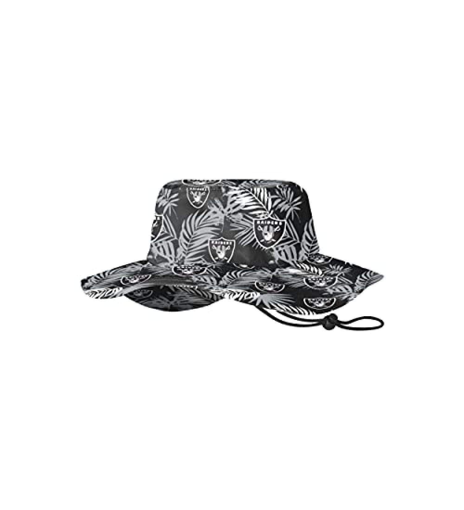 FOCO Las Vegas Raiders NFL Team Logo Sun Bucket Boonie Hat - Men's Outdoor Sport Hat - Buy Online on GoSupps.com